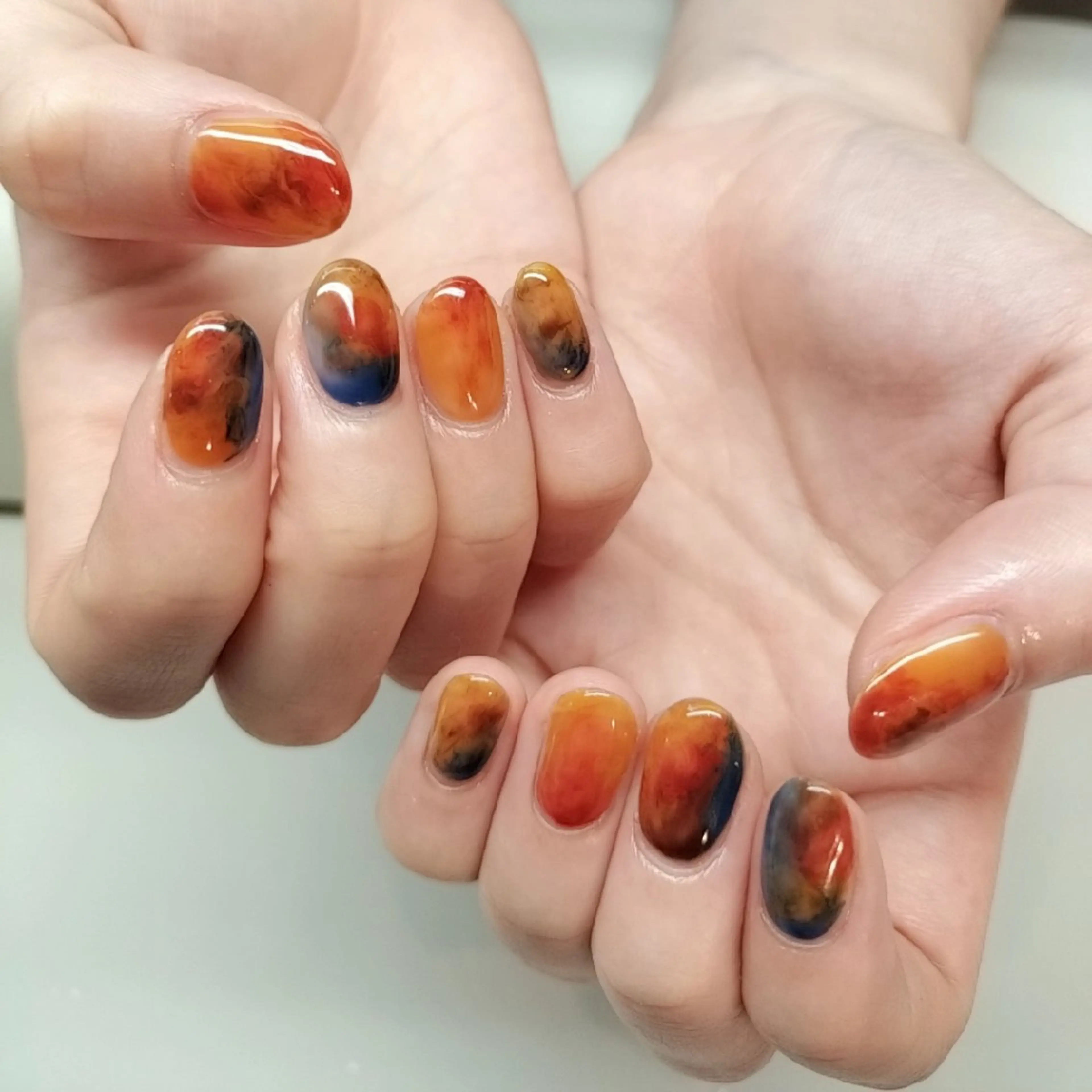 ネイル ニュアンスネイル She by M. Ryoukaのネイルデザイン