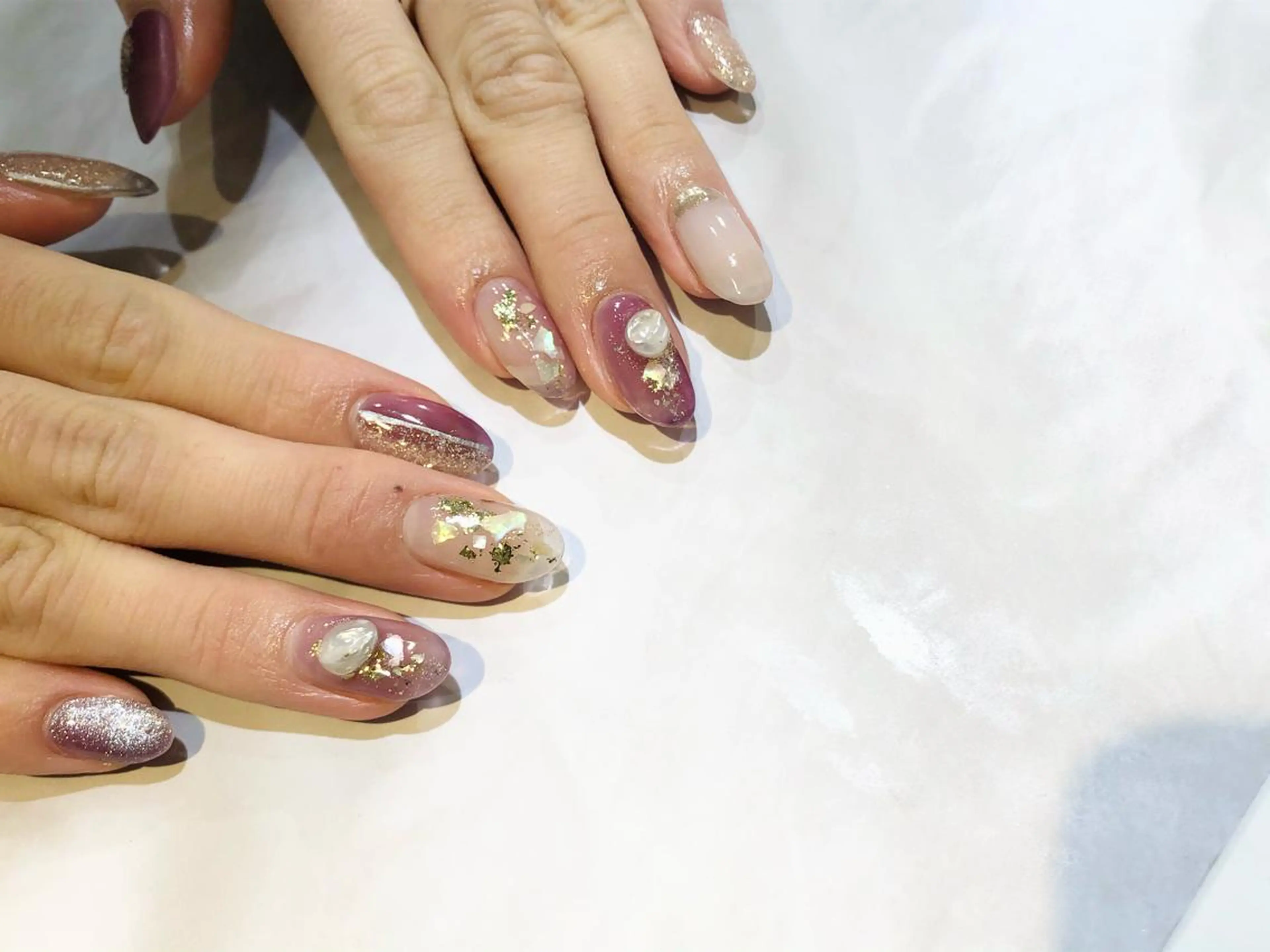 ネイル 舞田 苑香のネイルデザイン