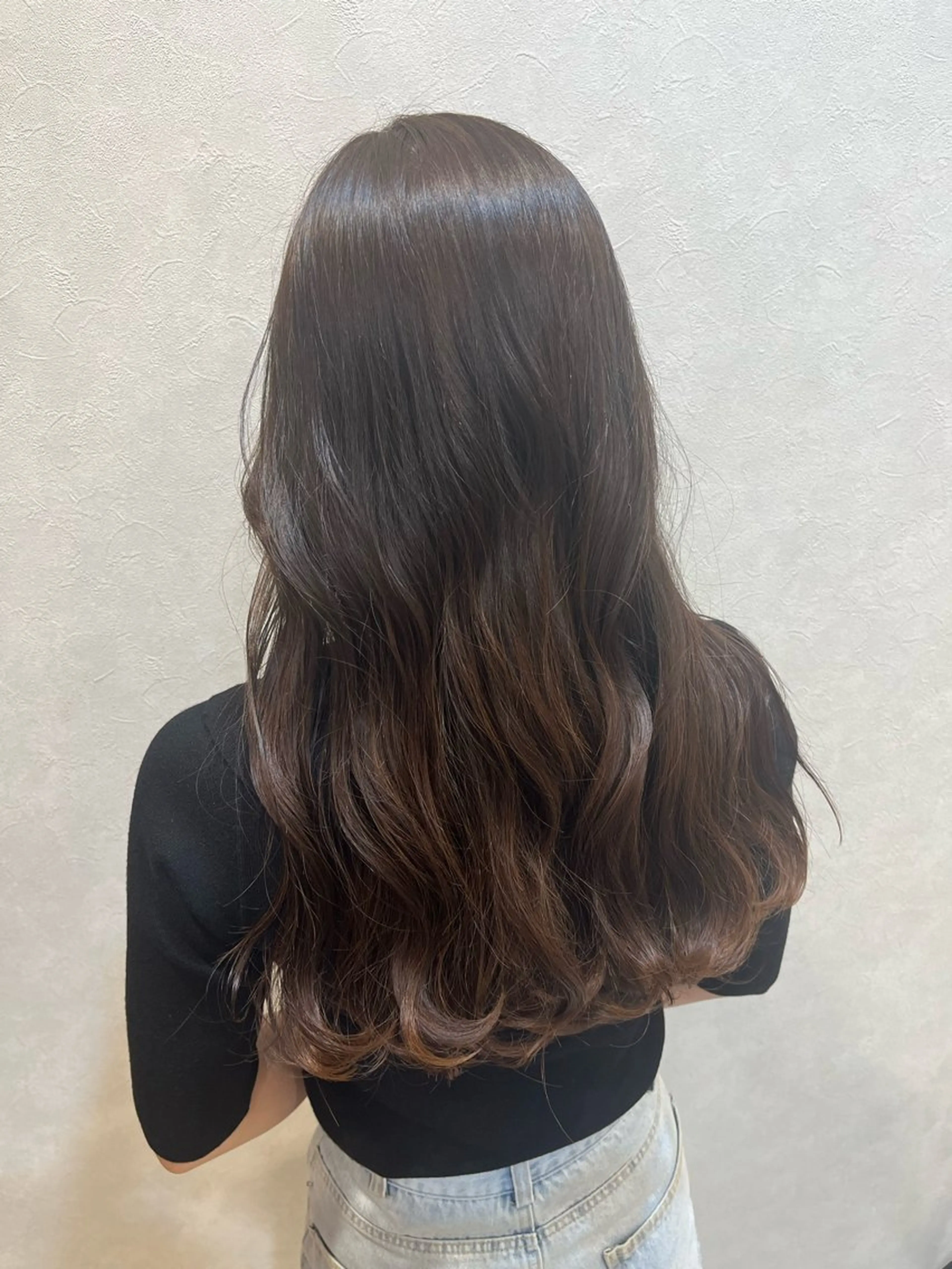 ロング 中城 叶子のヘアスタイル
