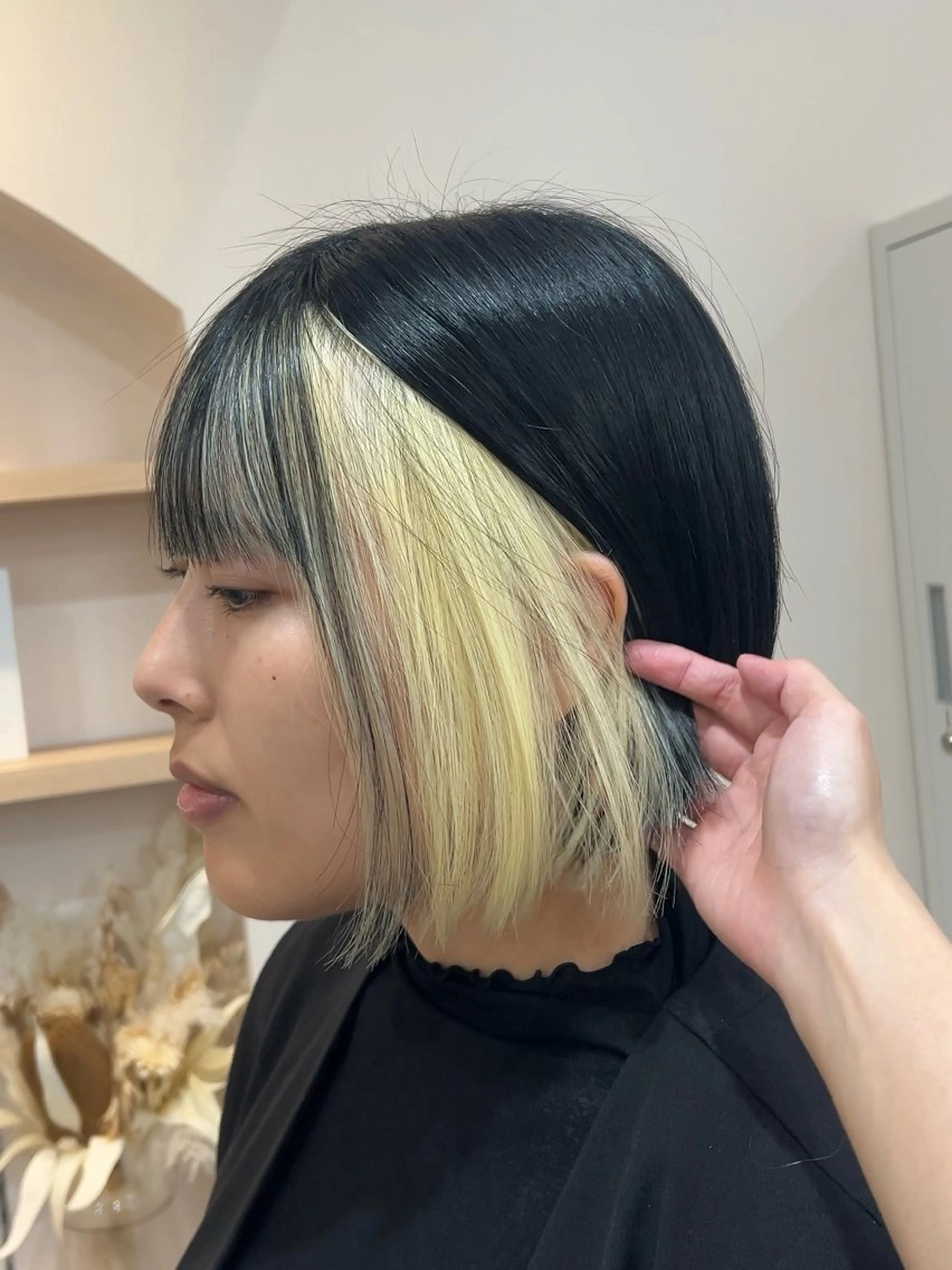 ショート カラー ブリーチ ブロンド ヘアカラー トリートメント 透明感/ダブルカラー /🌸ERI🌸のヘアスタイル