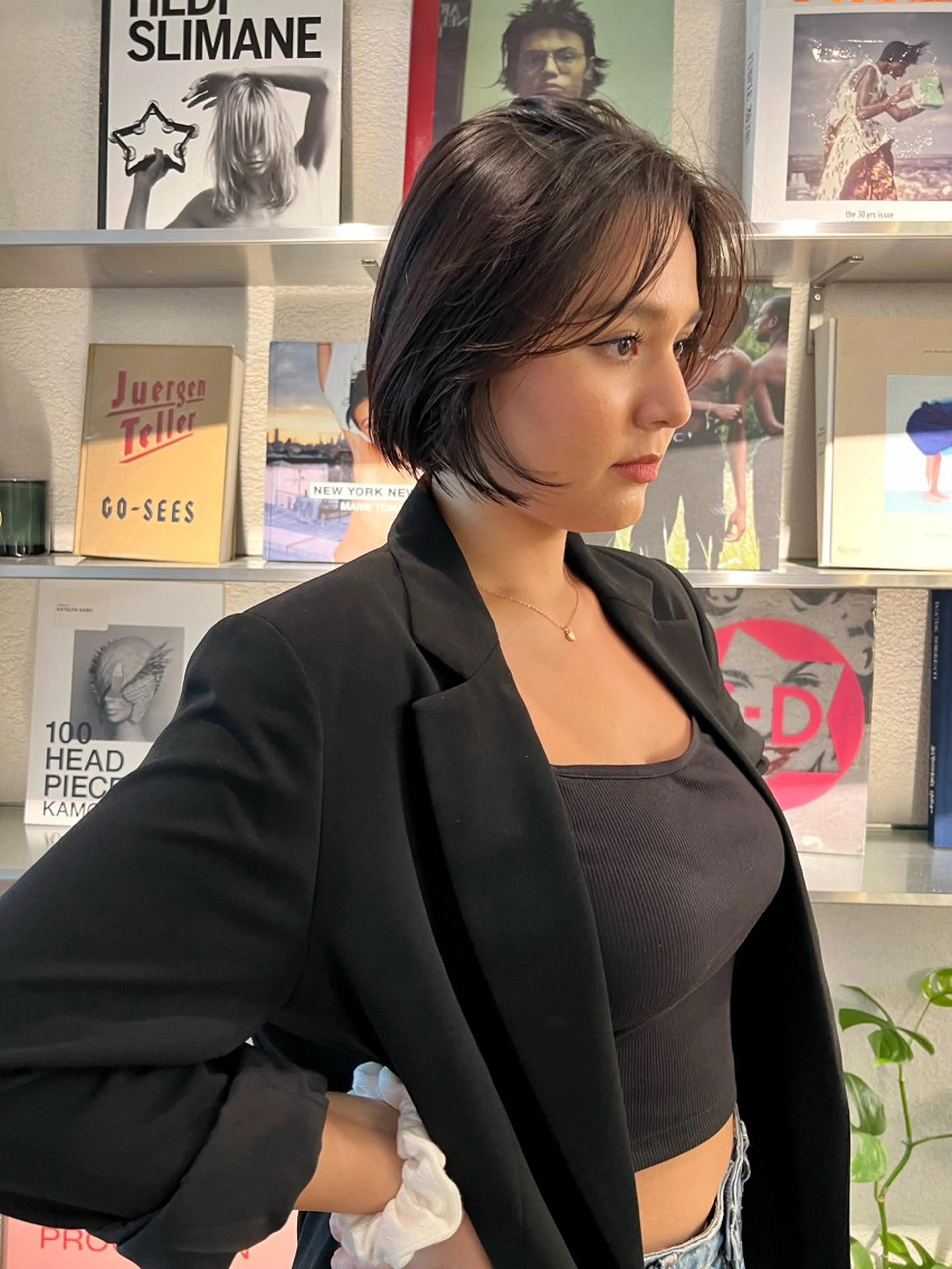 ショート ボブ レイヤーカット ショートカット 塚本航のヘアスタイル