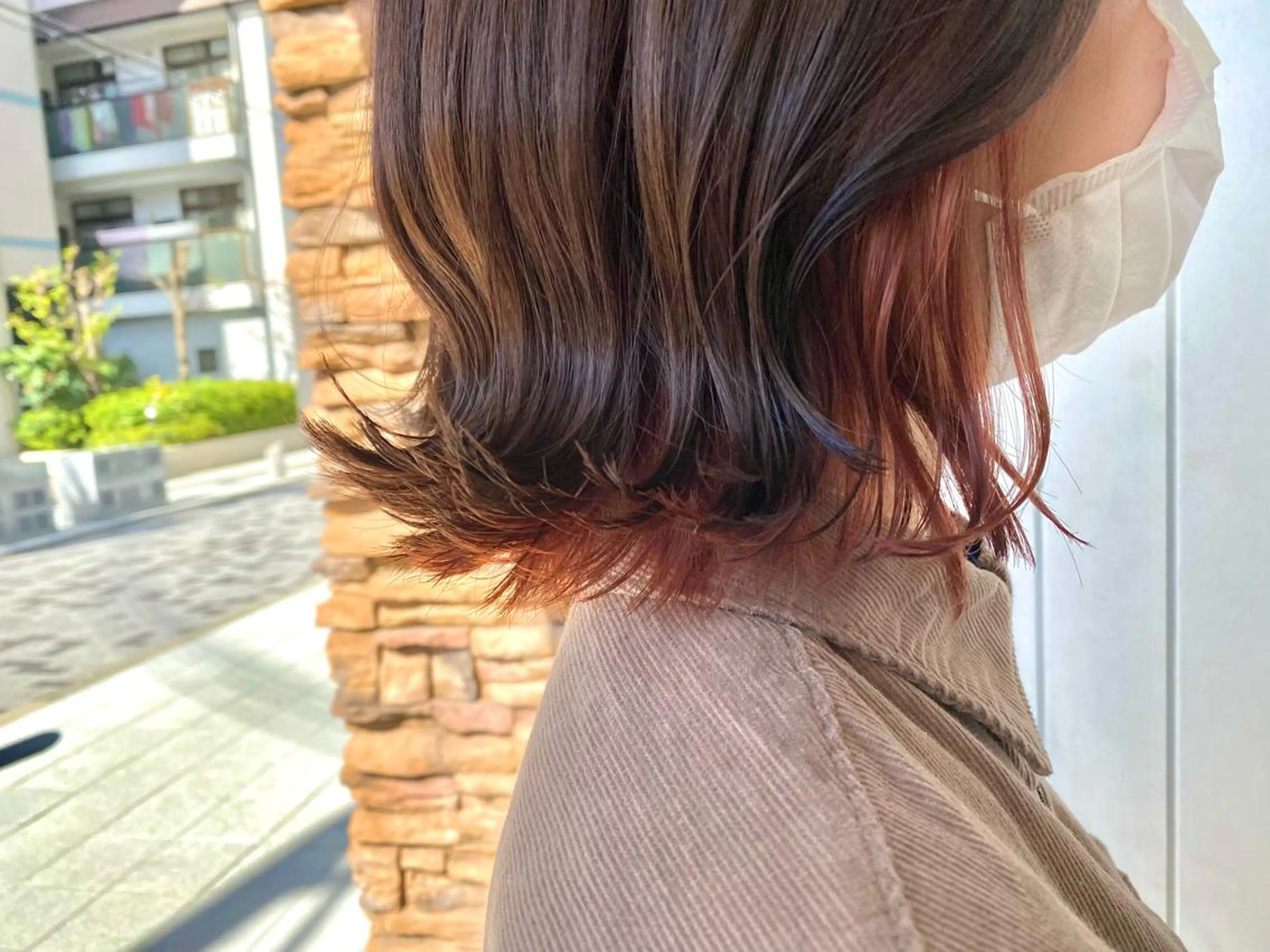 ミディアム カラー ヘアアレンジ Rely 美空のヘアスタイル