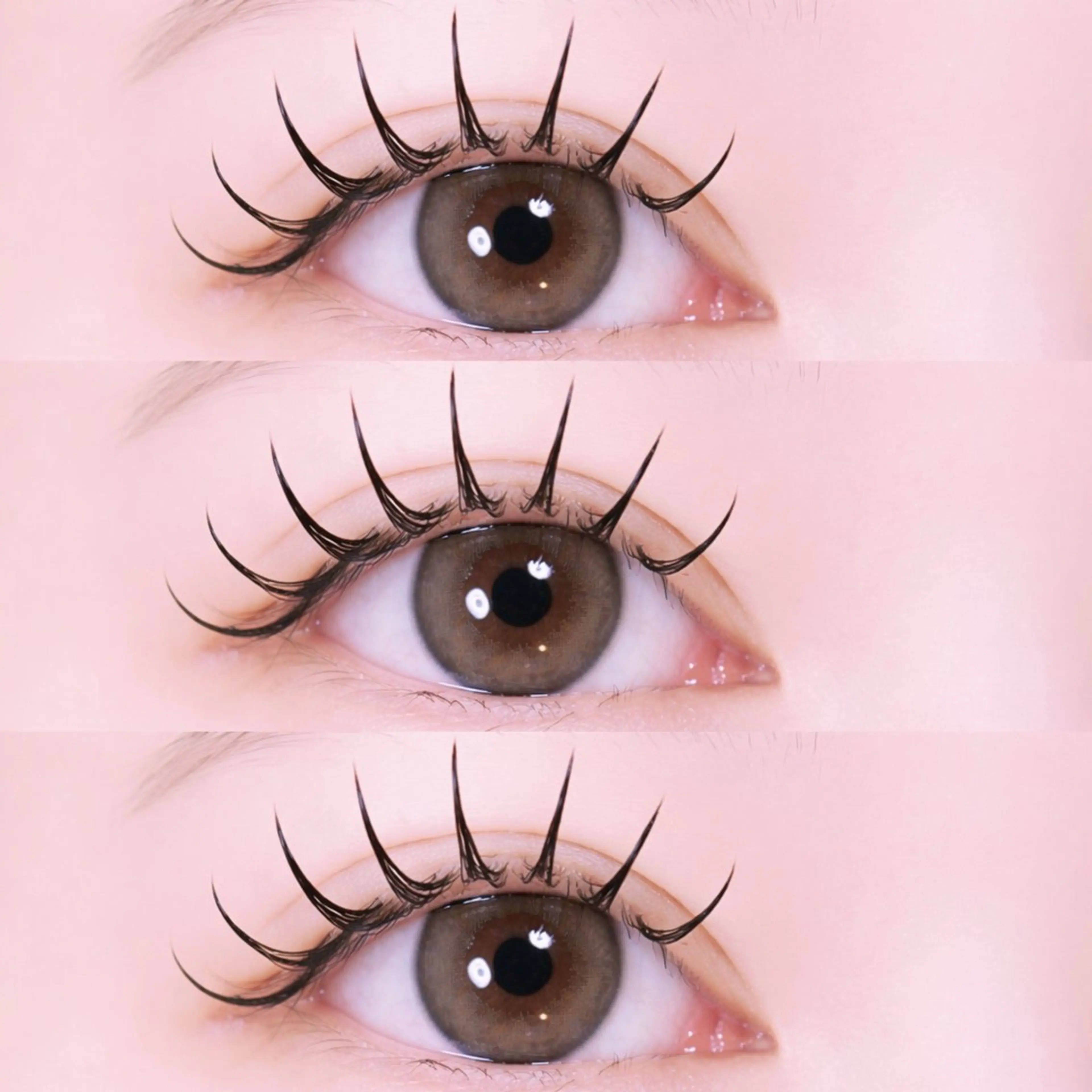 フラットラッシュ　リペア　60本までの写真