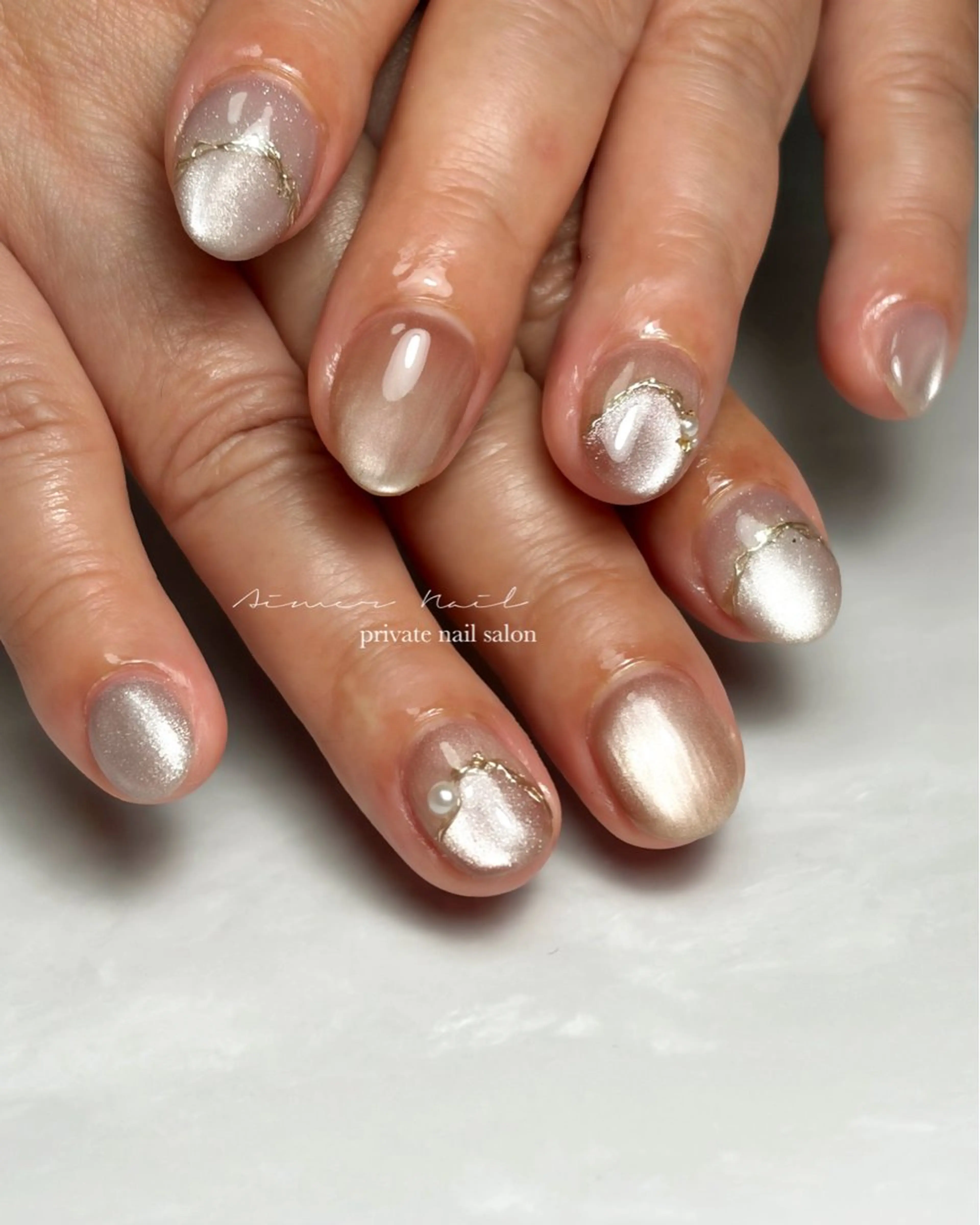 ネイル 持ち込み Amier Nailのネイルデザイン