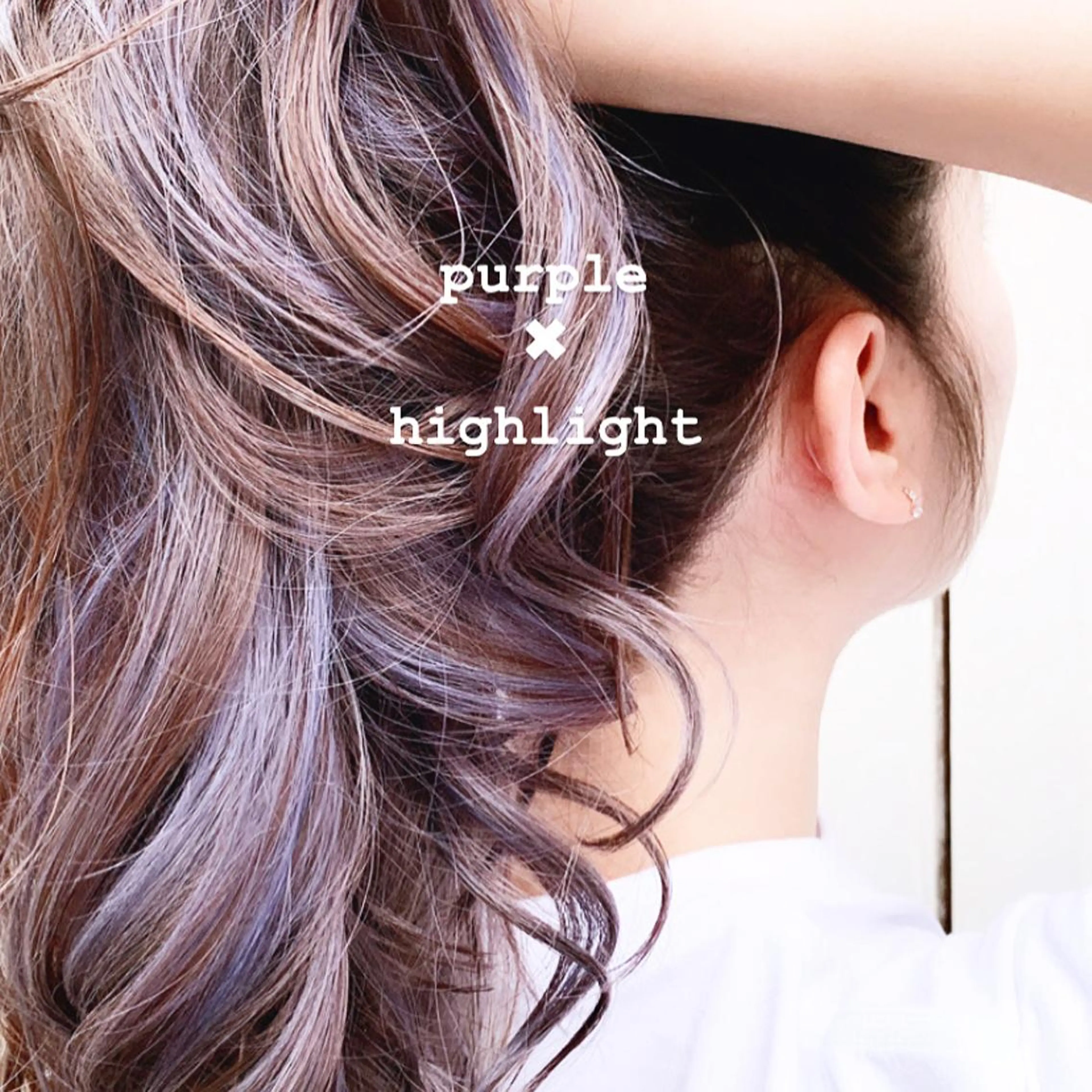 セミロング カラー パーマ ヘアアレンジ ネイル マツエク・マツパ ブルーカラー インナーカラー オレンジ カラーマツエク ブルー nico 原宿所属・nico【代表】 市川 拓也のヘアスタイル