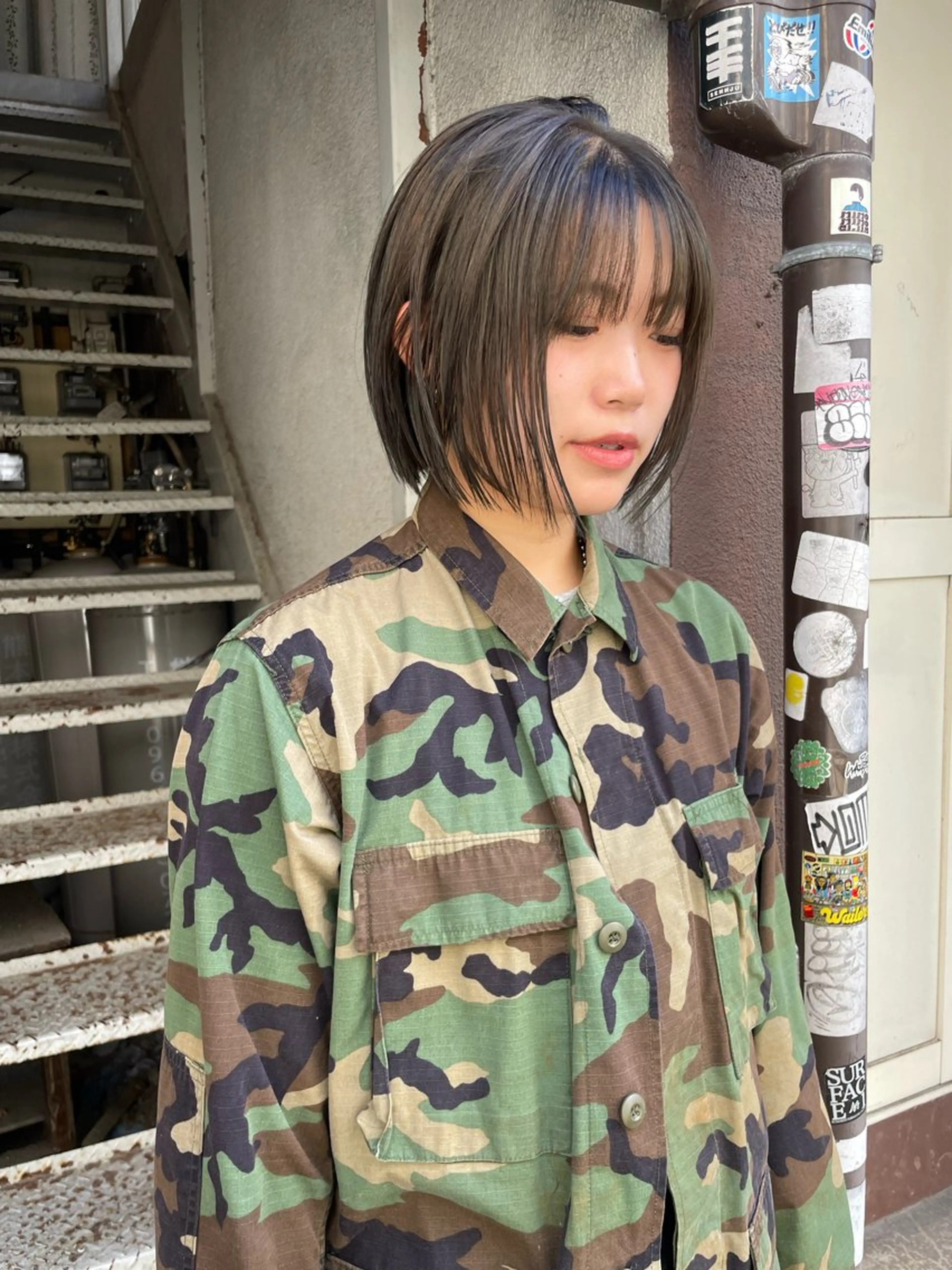 カラー 田代 さつきのヘアスタイル