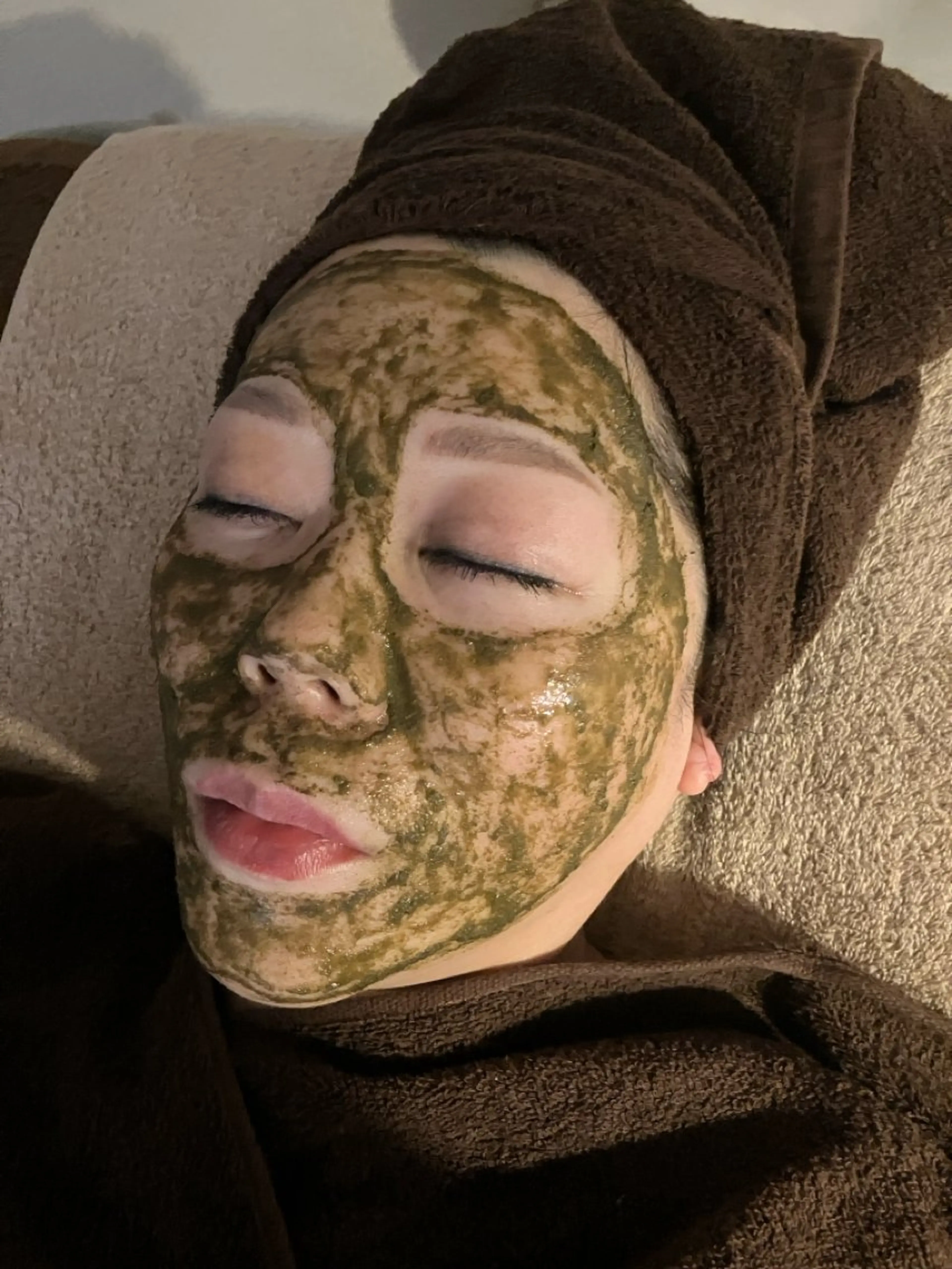 ハーブピーリングの写真