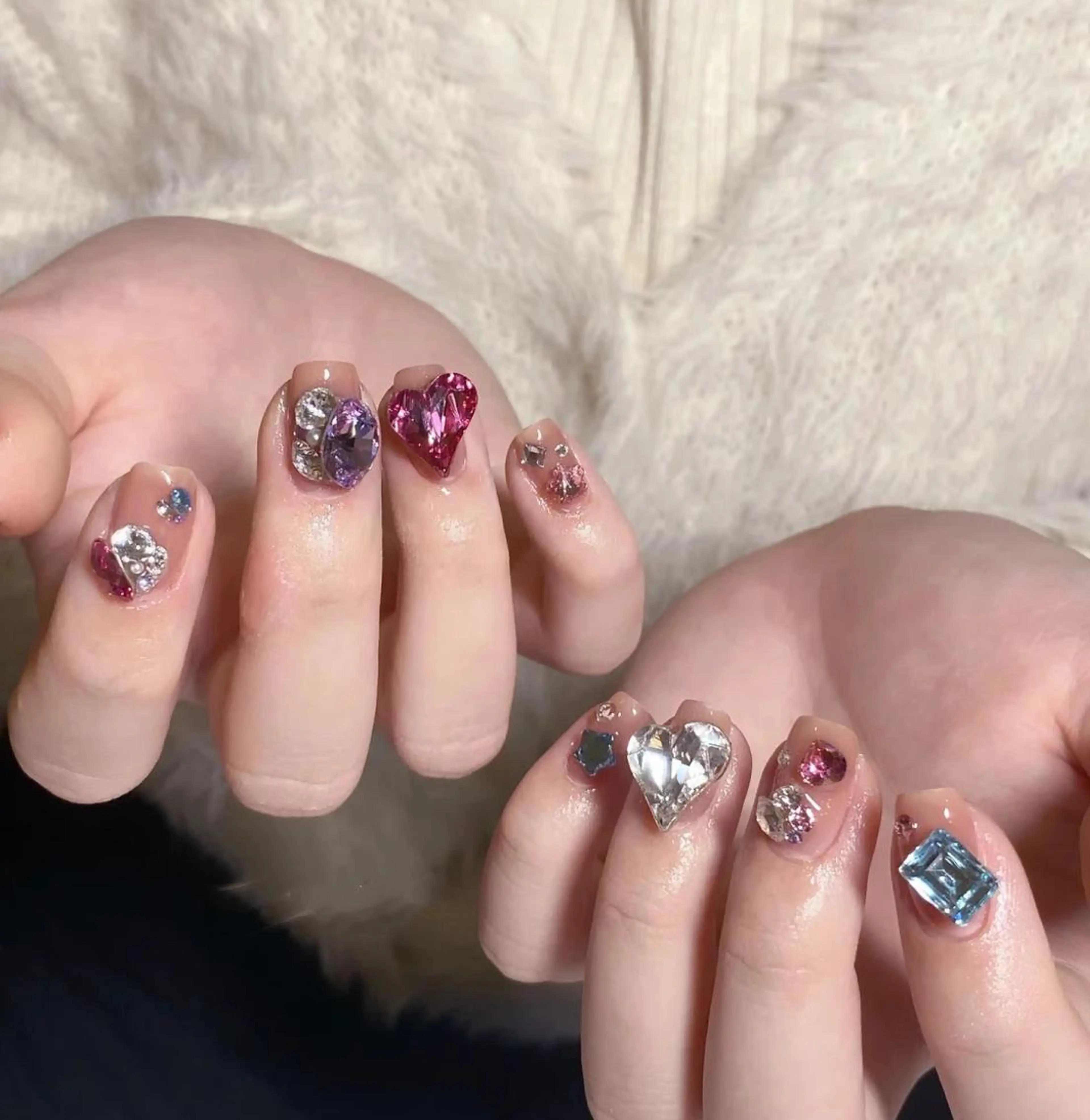 ネイル Ui_Amor (パラジェル)のネイルデザイン