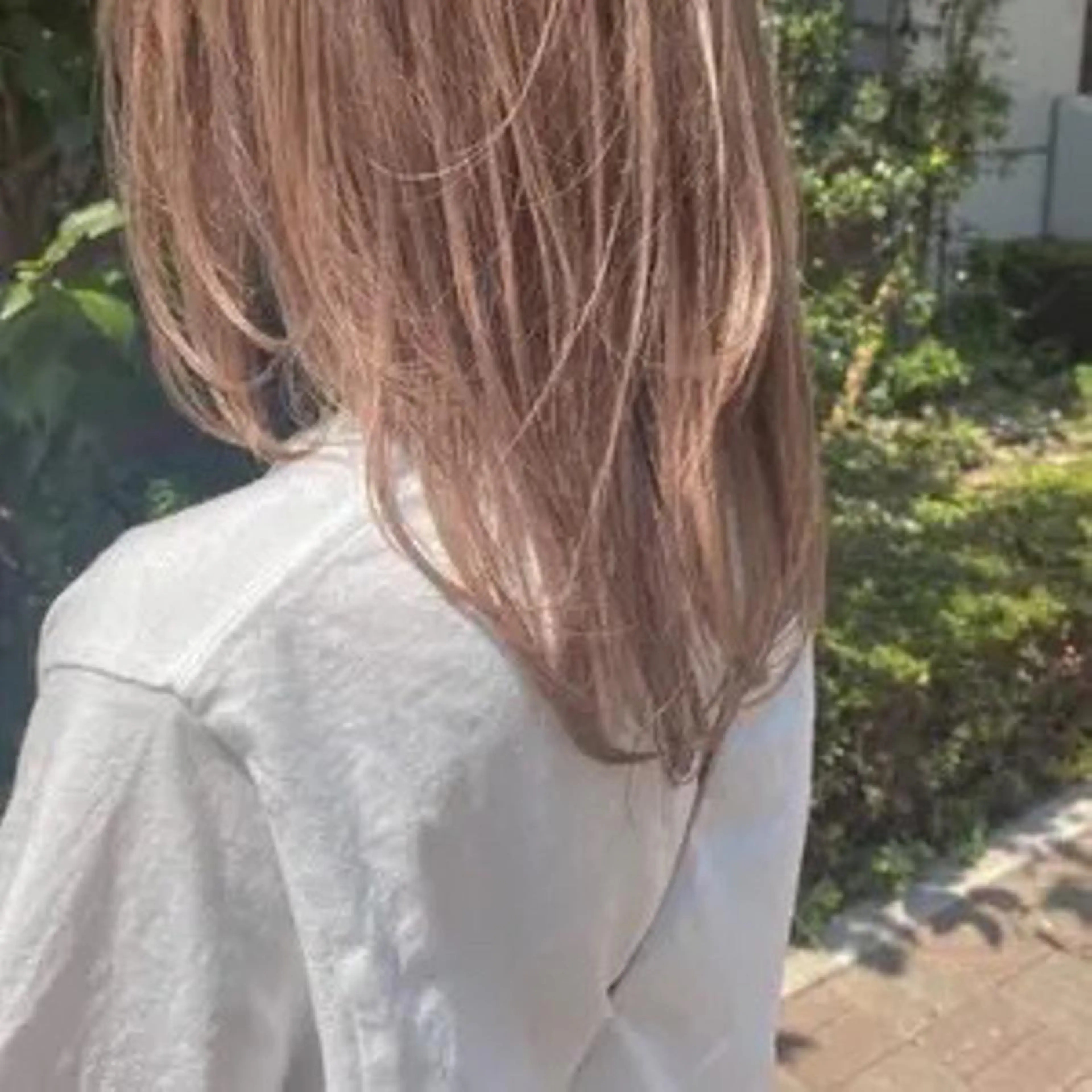 ロング カラー 谷町/Le'a /竹原しおなのヘアスタイル