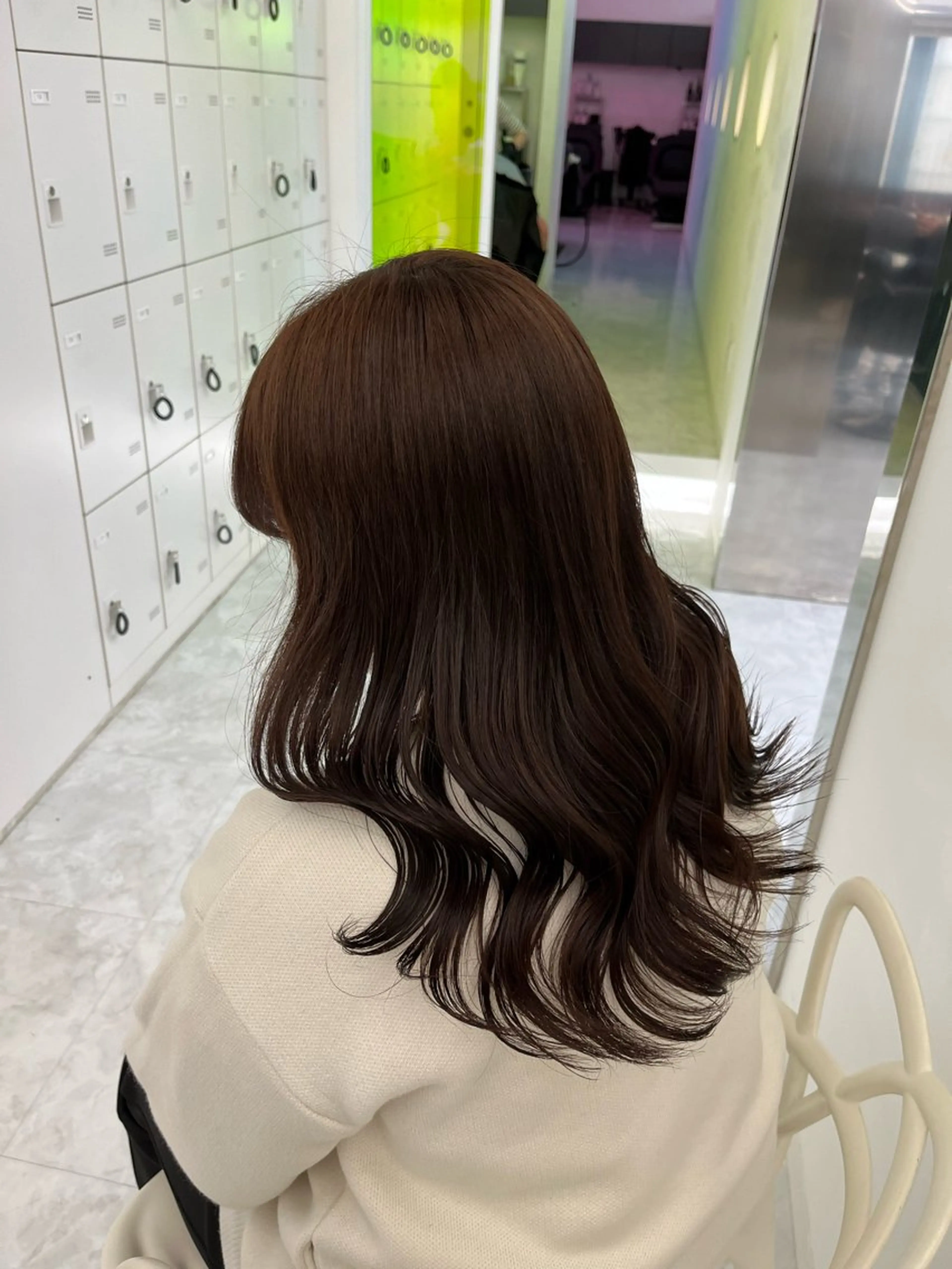 セミロング Wカラー/暖色/べ ージュりく©︎🐝のヘアスタイル