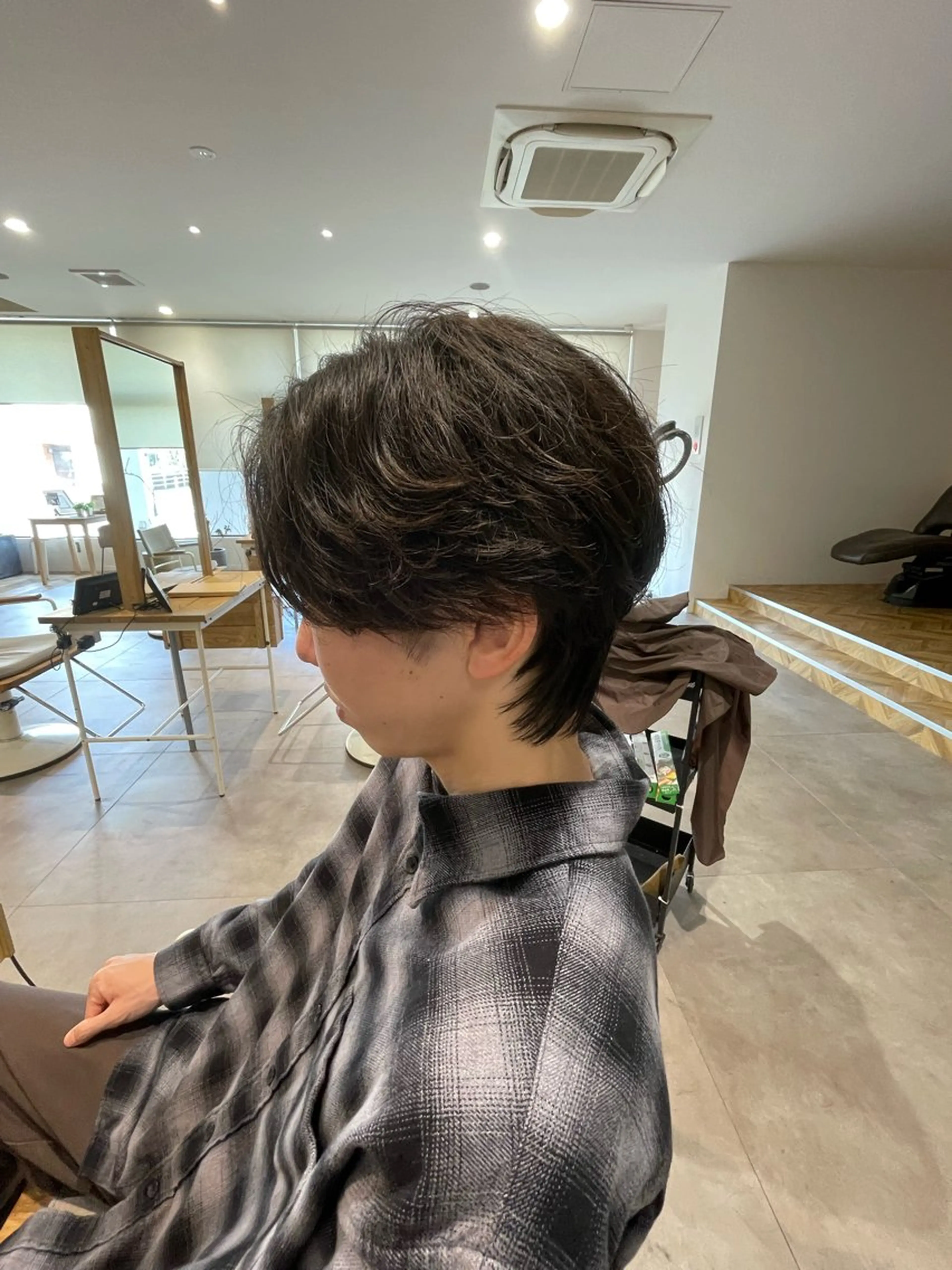 ミディアム 樋口 令惟のヘアスタイル