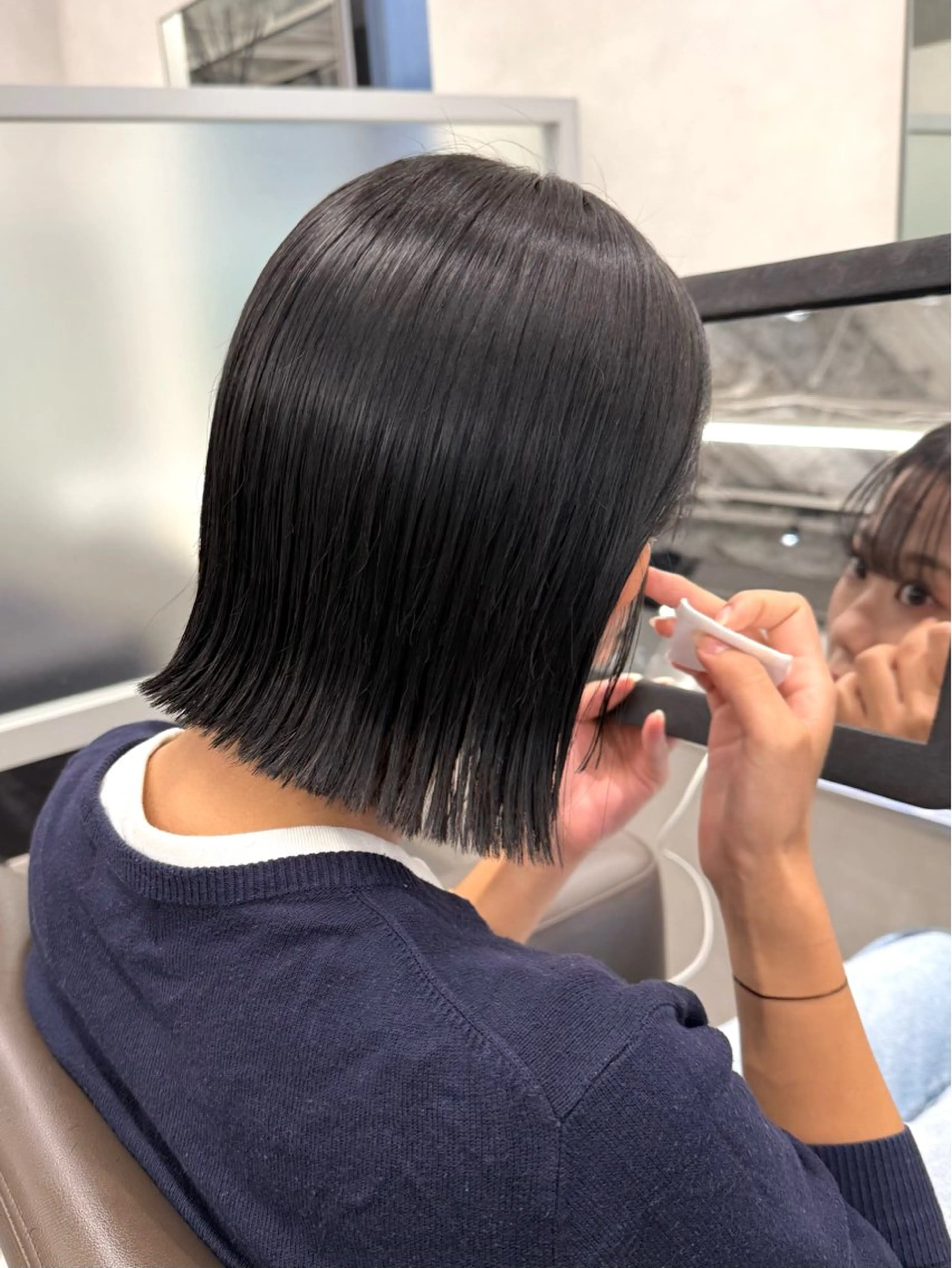 ショート 大阪梅田 稲葉利也斗のヘアスタイル