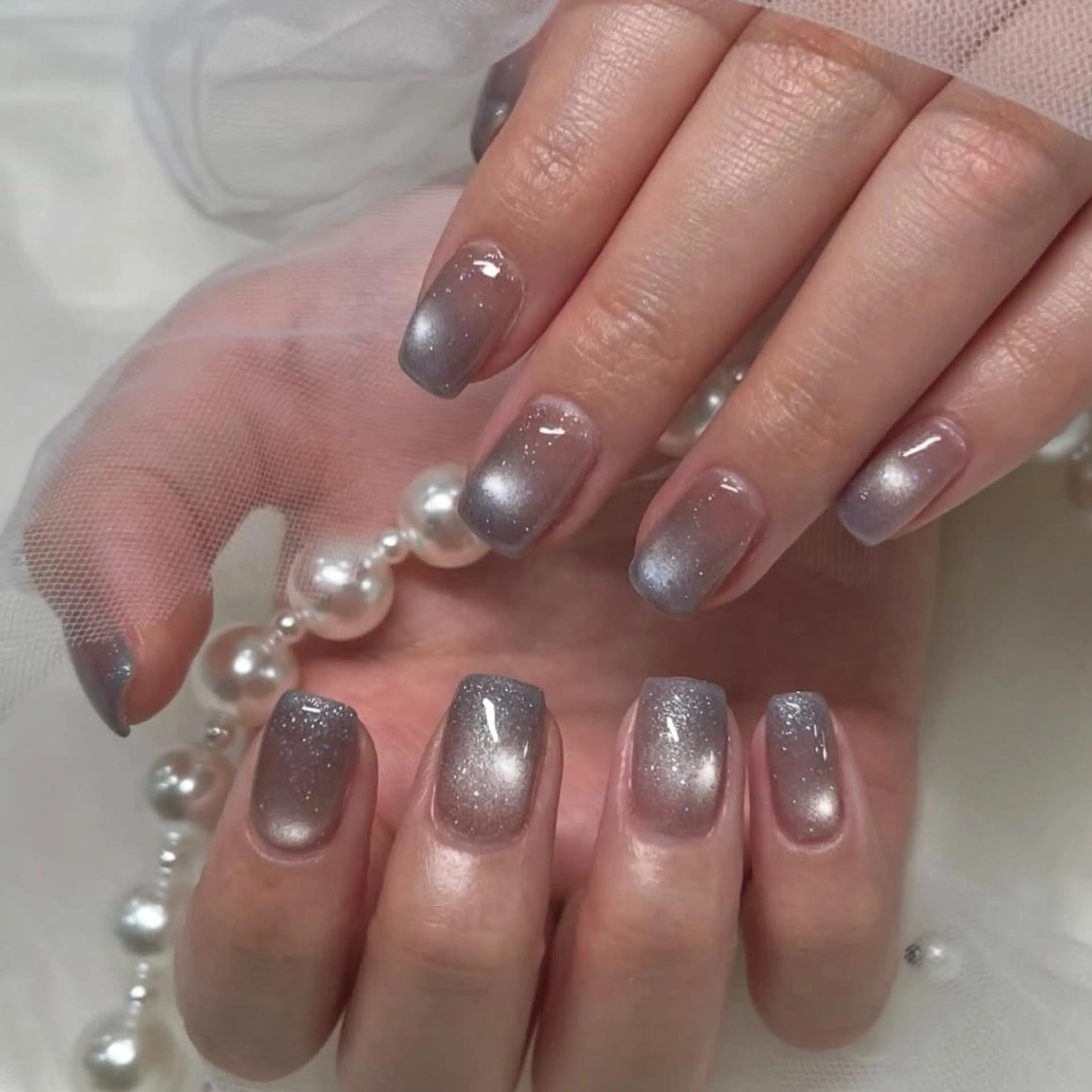 ネイル マグネットネイル ハンドネイル joieang京橋店 川瀬のネイルデザイン