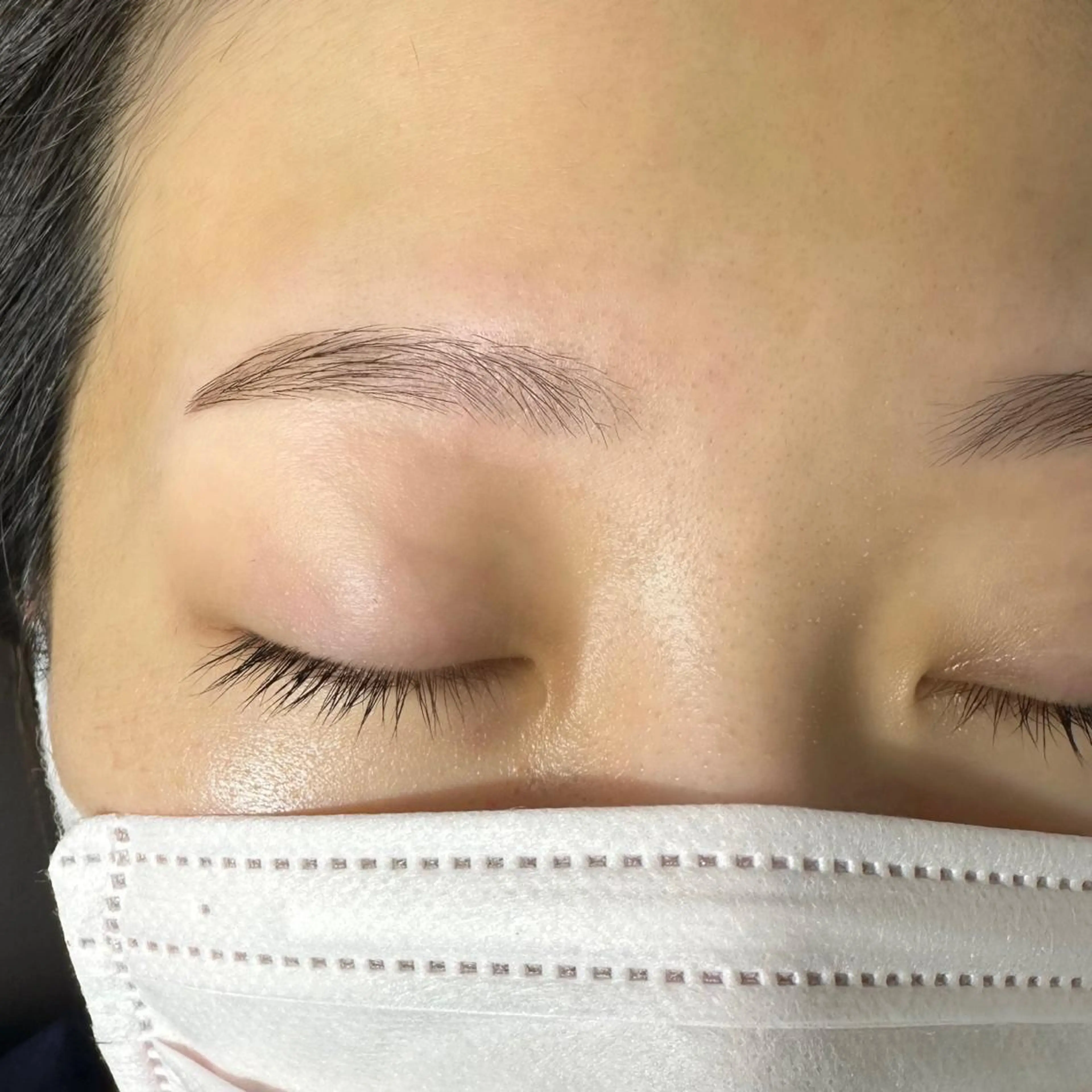 アイブロウ ワックス脱毛 眉カット 笹木 来夢のマツエク・マツパデザイン