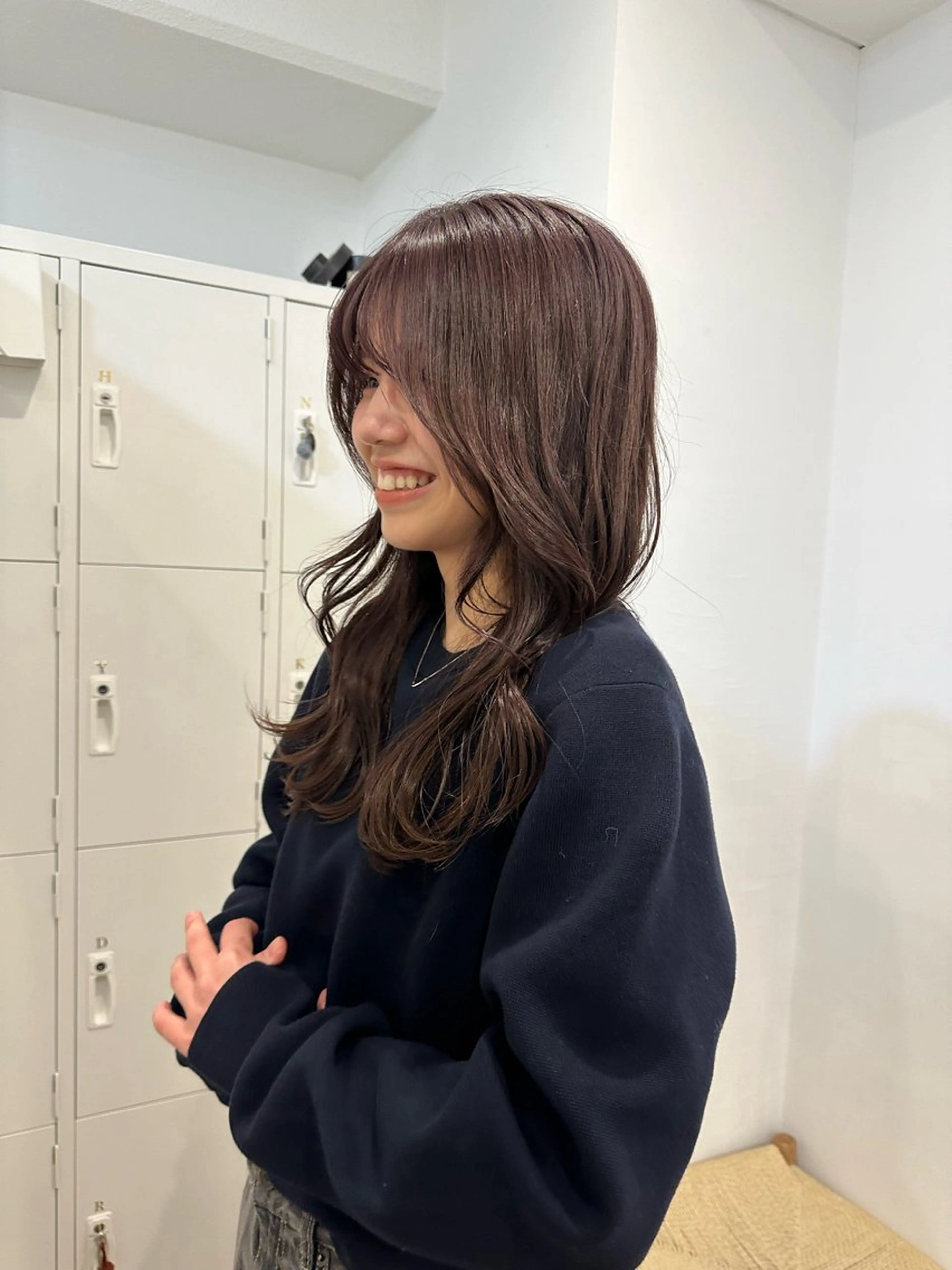 ロング カラー 梅田/柔らかカラー/ オオハシ リナコのヘアスタイル