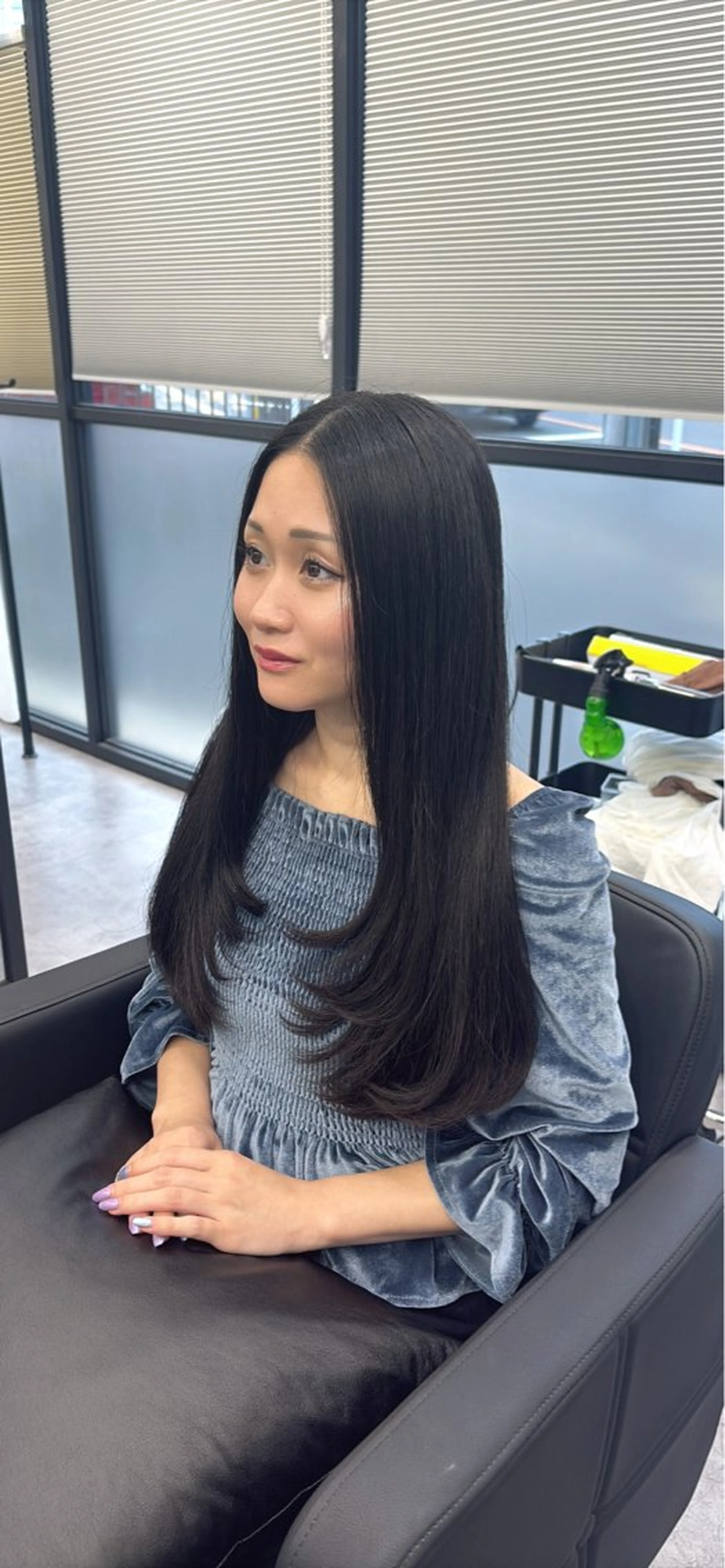 ロング カット COCO .のヘアスタイル