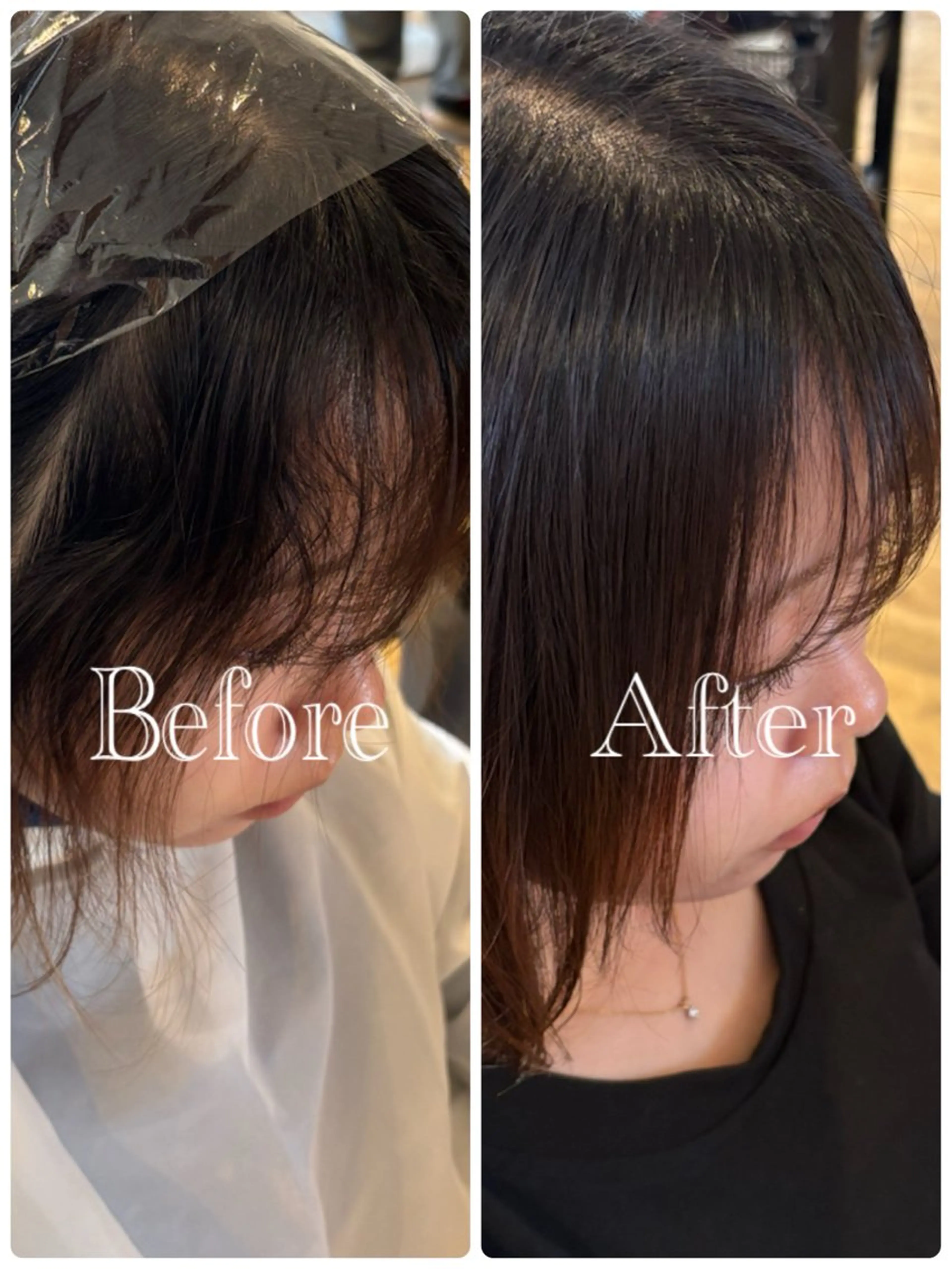 ショート 顔周りカット 縮毛矯正 縮毛矯正 トリートメント 山本 あやめ子のヘアスタイル