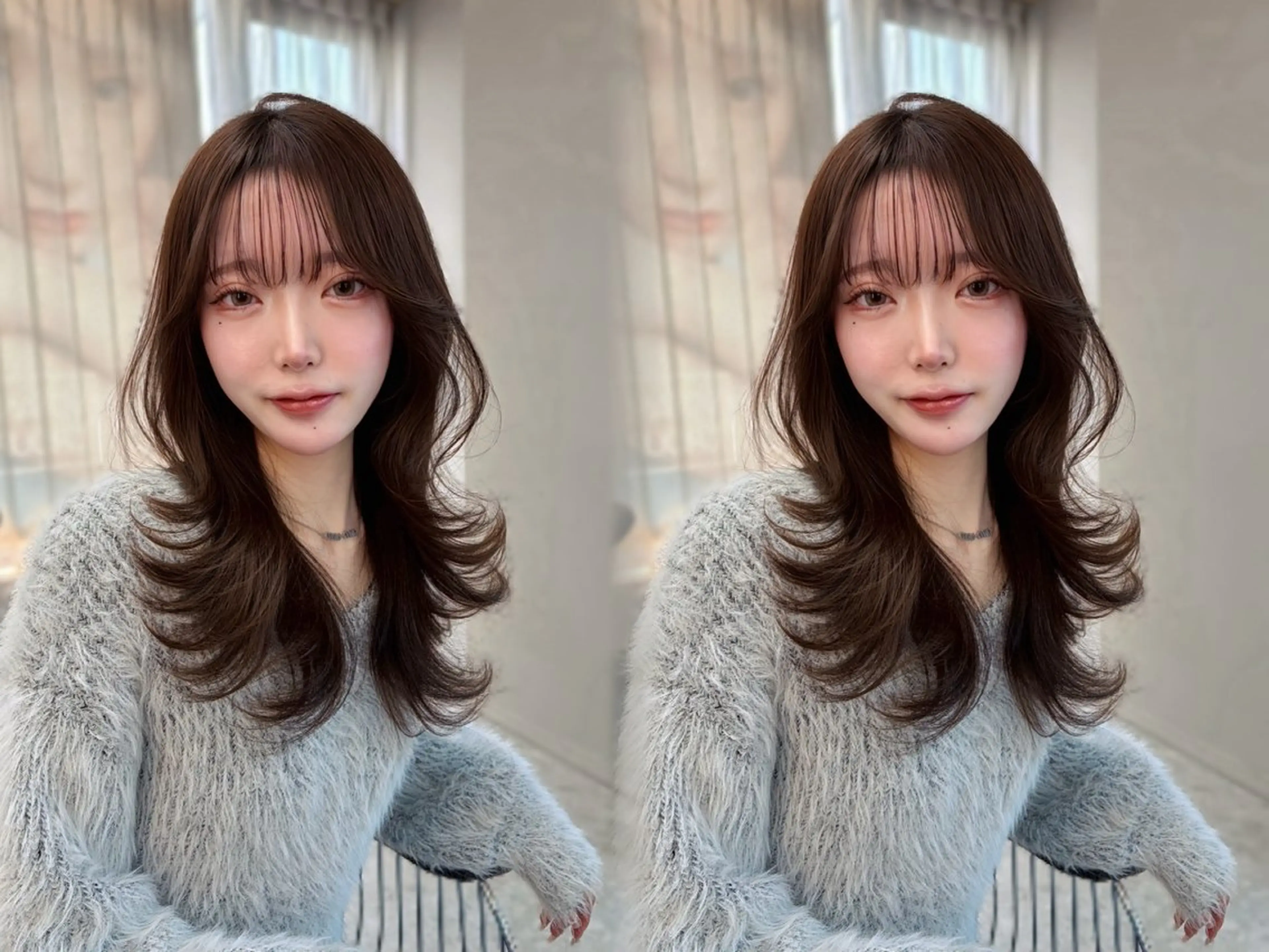 セミロング カット トリートメント 木串 楽人のヘアスタイル