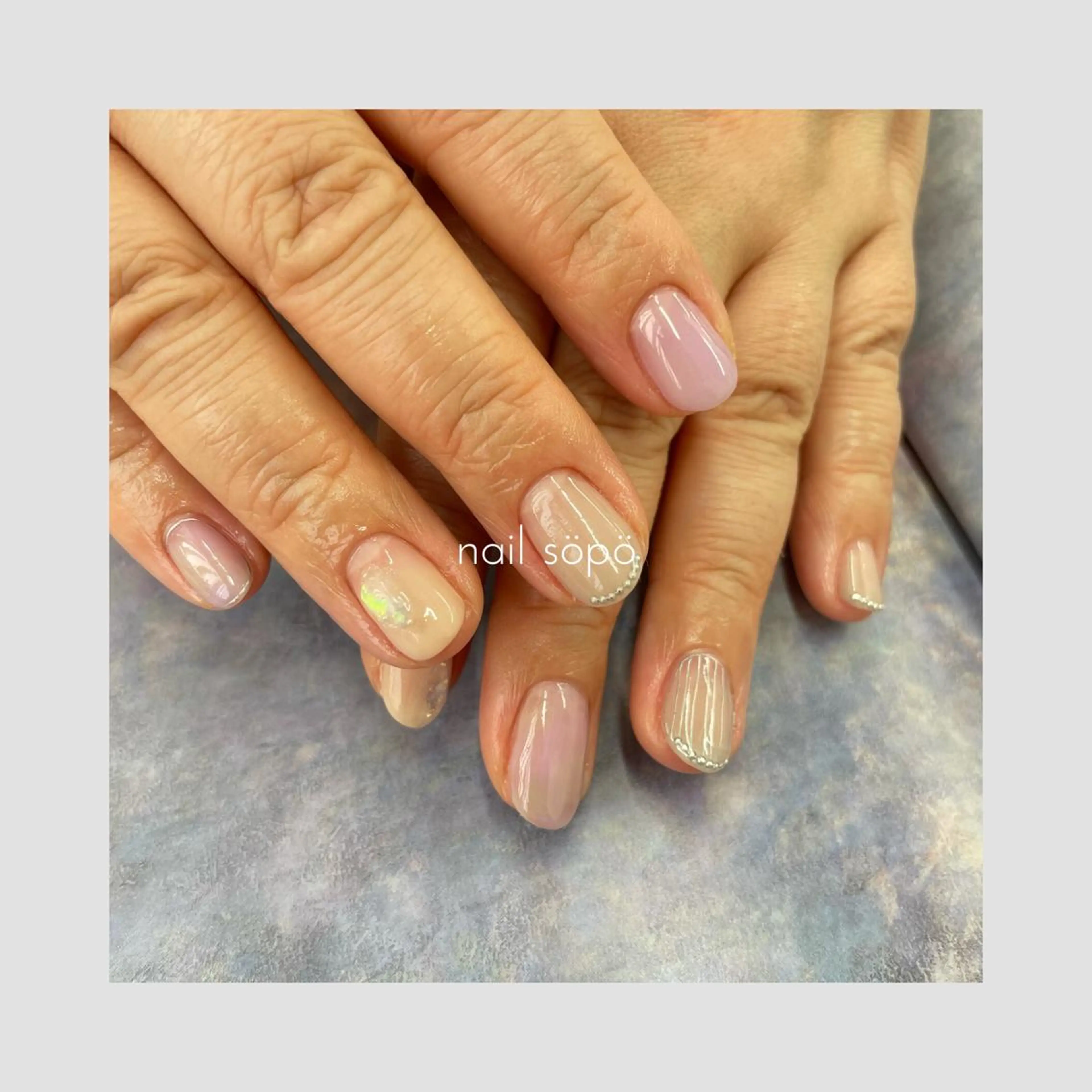 ネイル 自由が丘✳︎奥沢 nail söpöのネイルデザイン