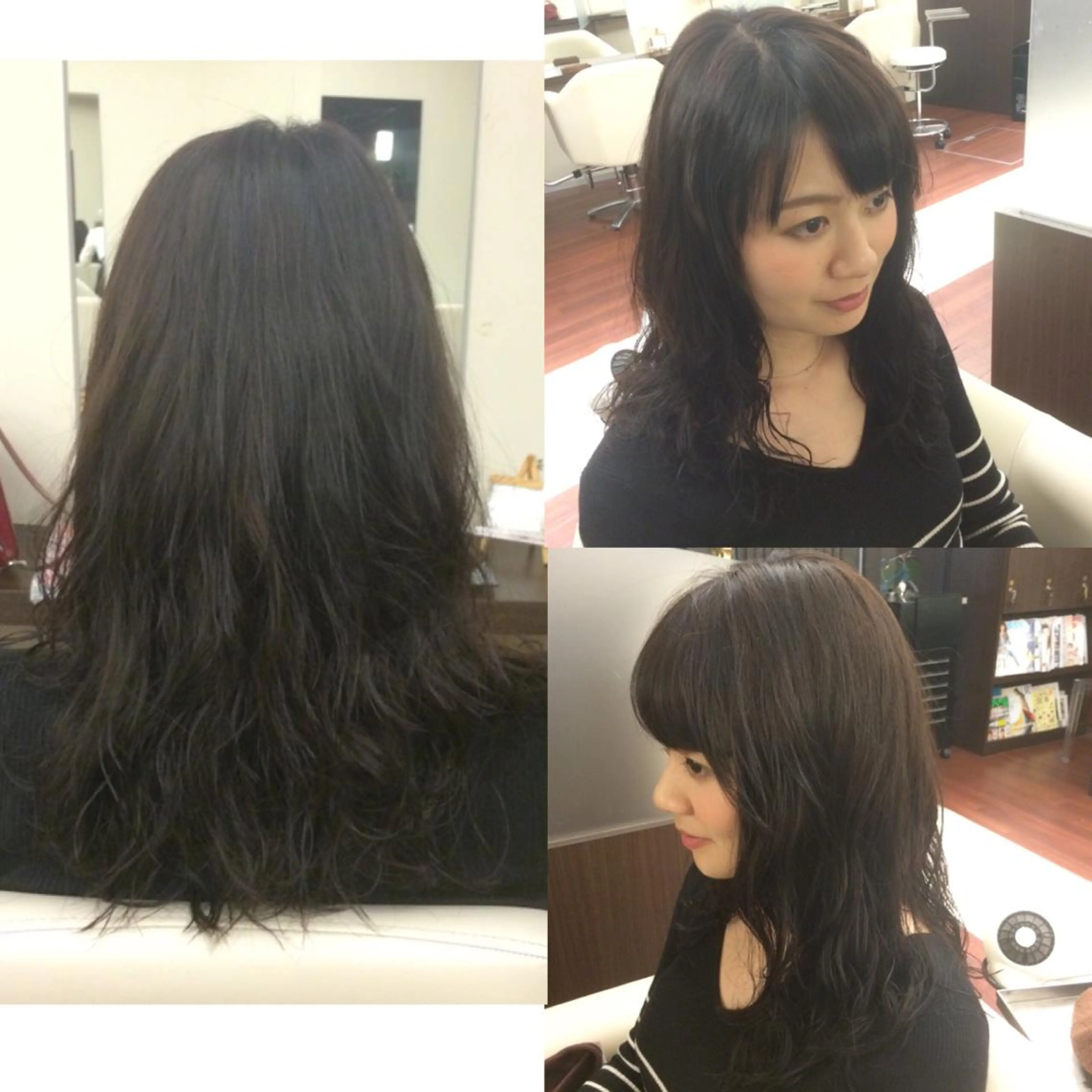 ロング 池田 寿子のヘアスタイル