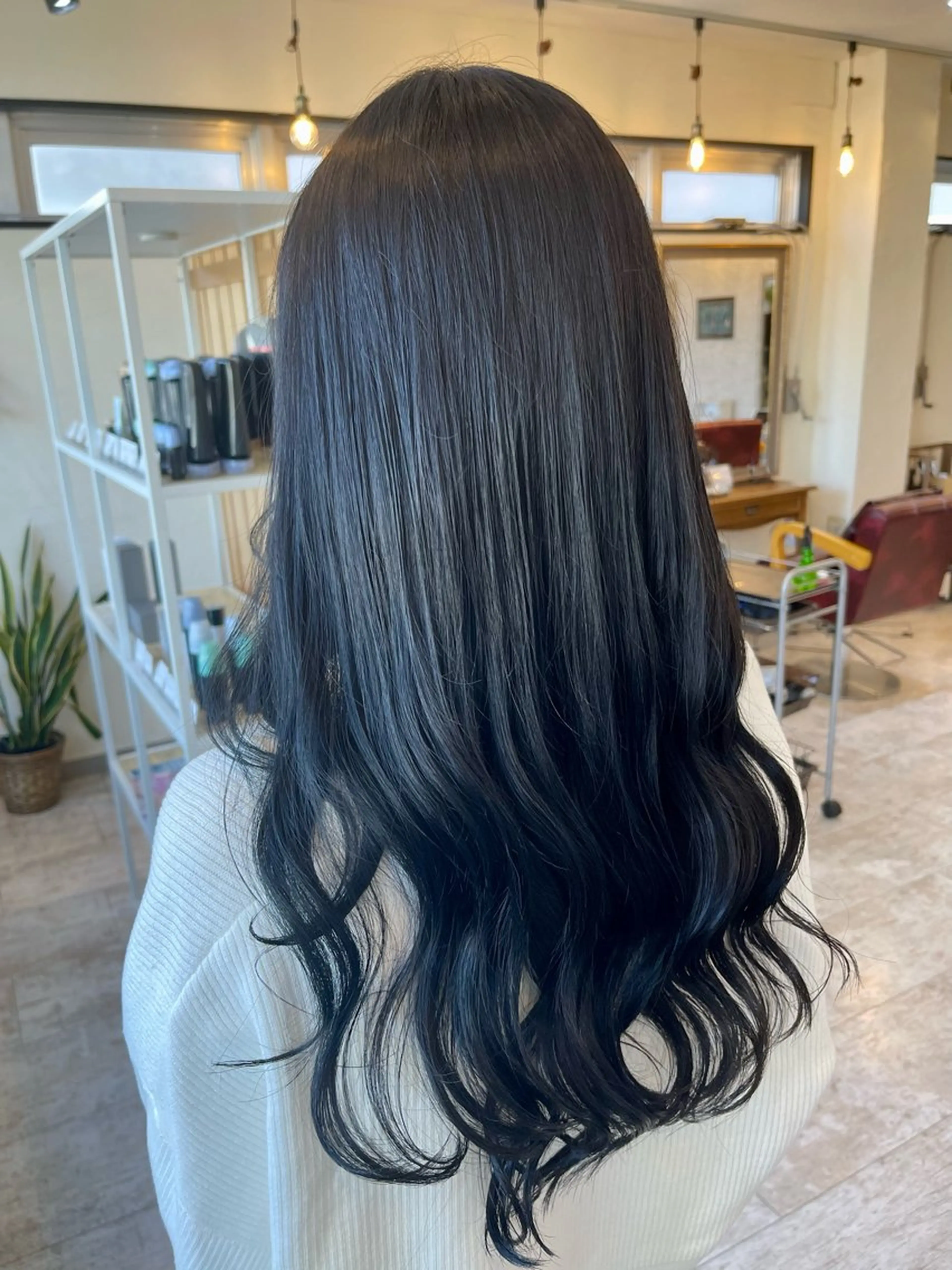 ロング カラー カット ヘアカラー トリートメント 🍭透明感カラー 志賀拓海🍬🌈のヘアスタイル