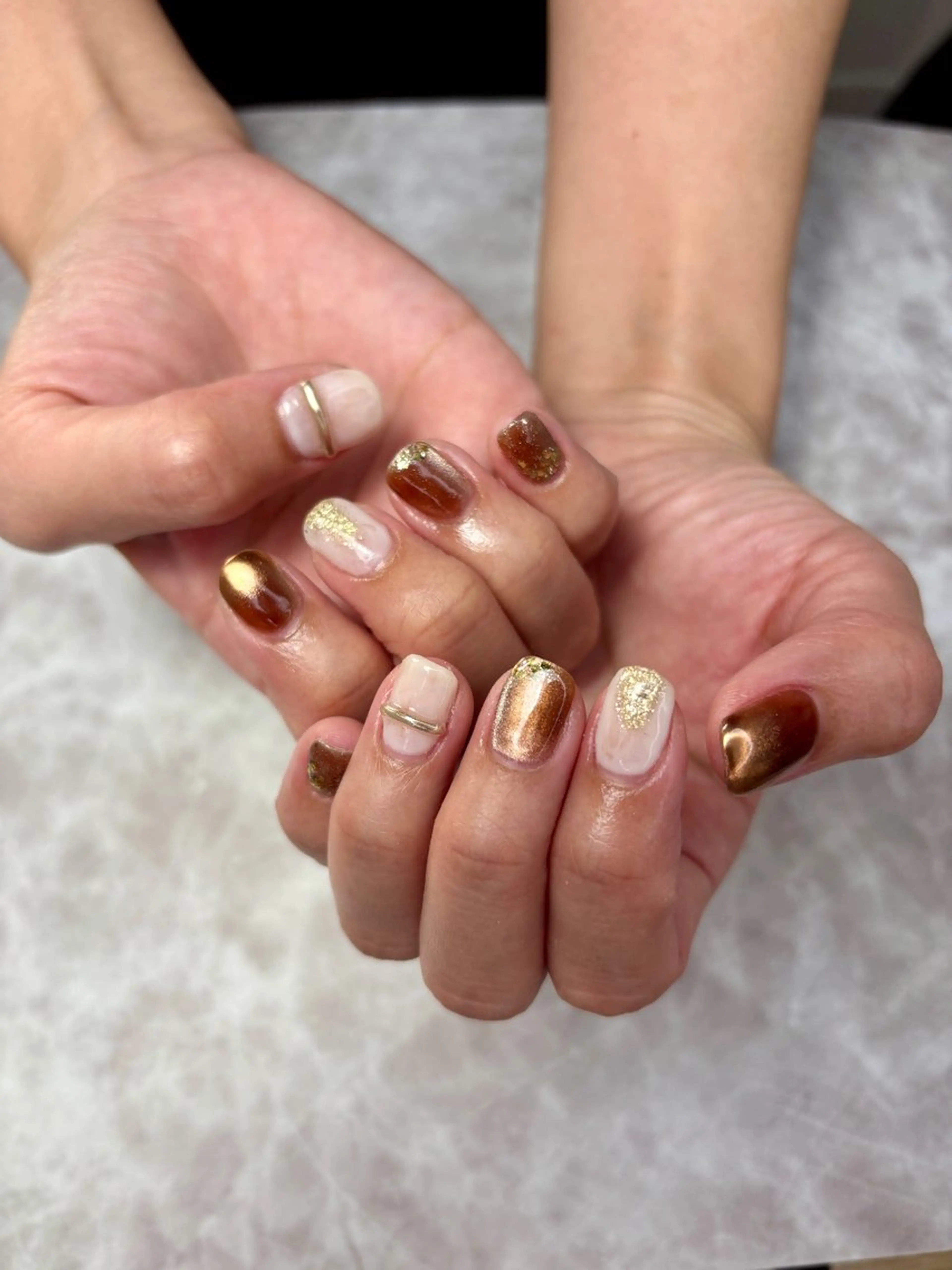 ネイル ニュアンスネイル ハンドネイル ハンドケア ジェシー ネイルのネイルデザイン