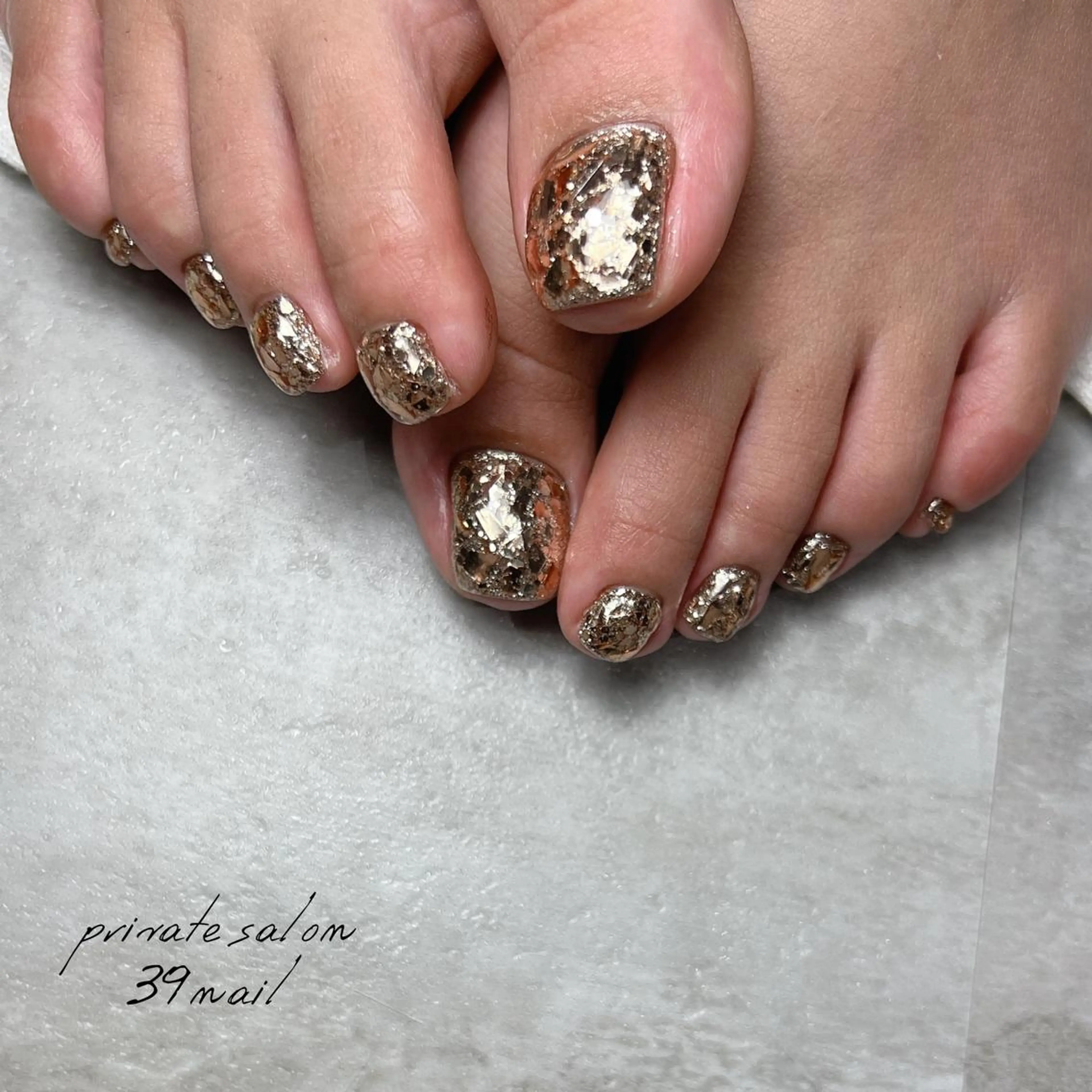 ミディアム ネイル ハンドネイル 京橋 【39nail】のネイルデザイン