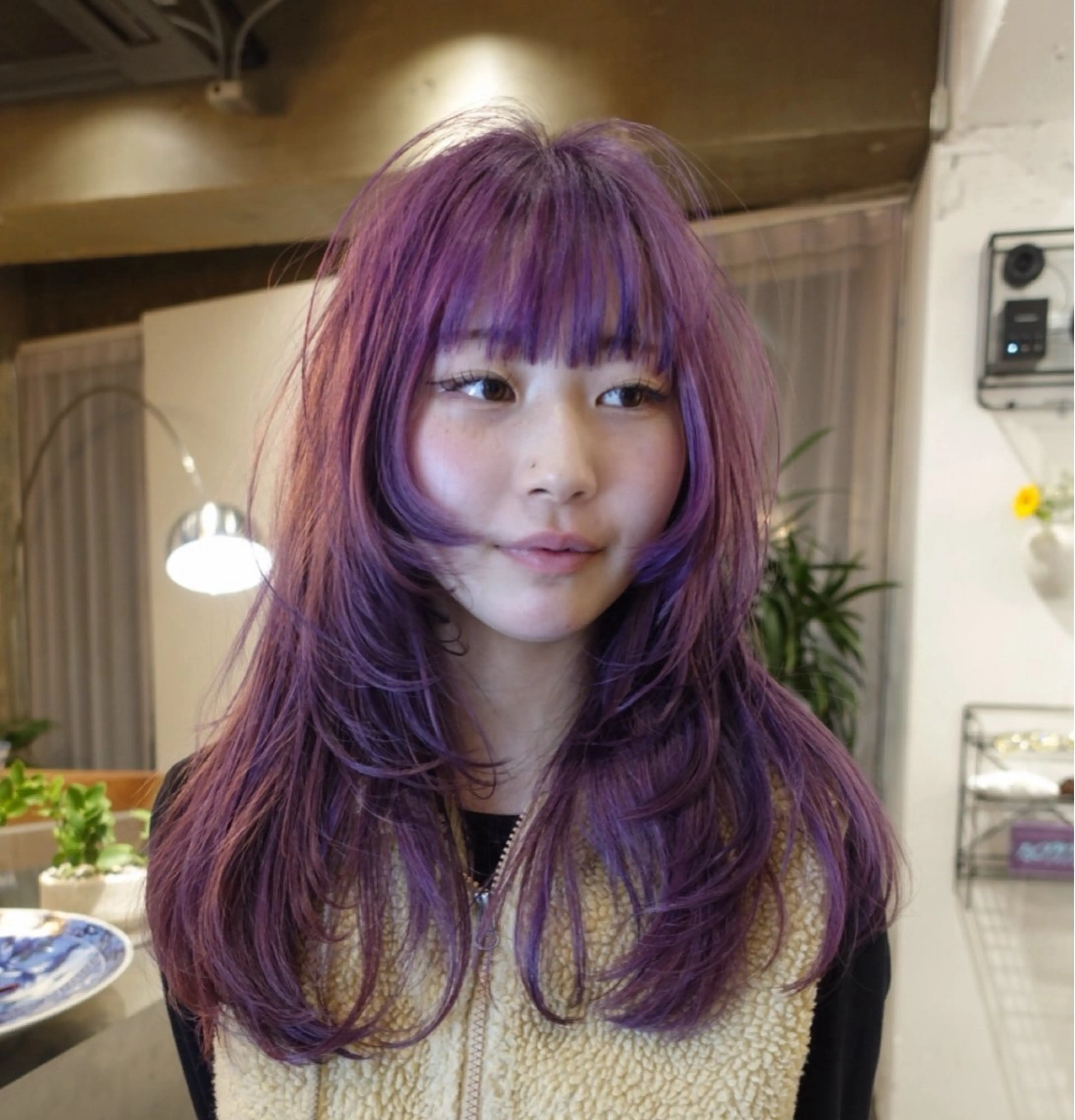 カラー ヘアカラー 池田 早希のヘアスタイル