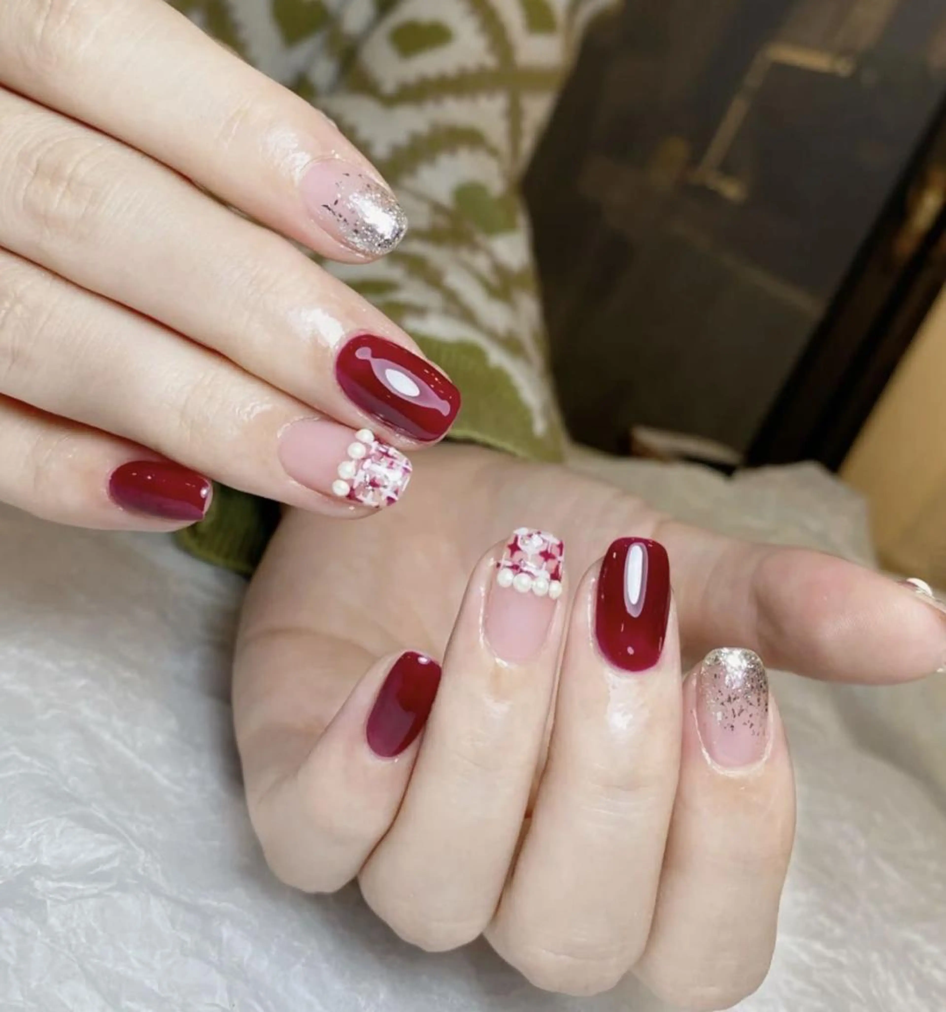 ネイル シンプルネイル Queens momoのネイルデザイン