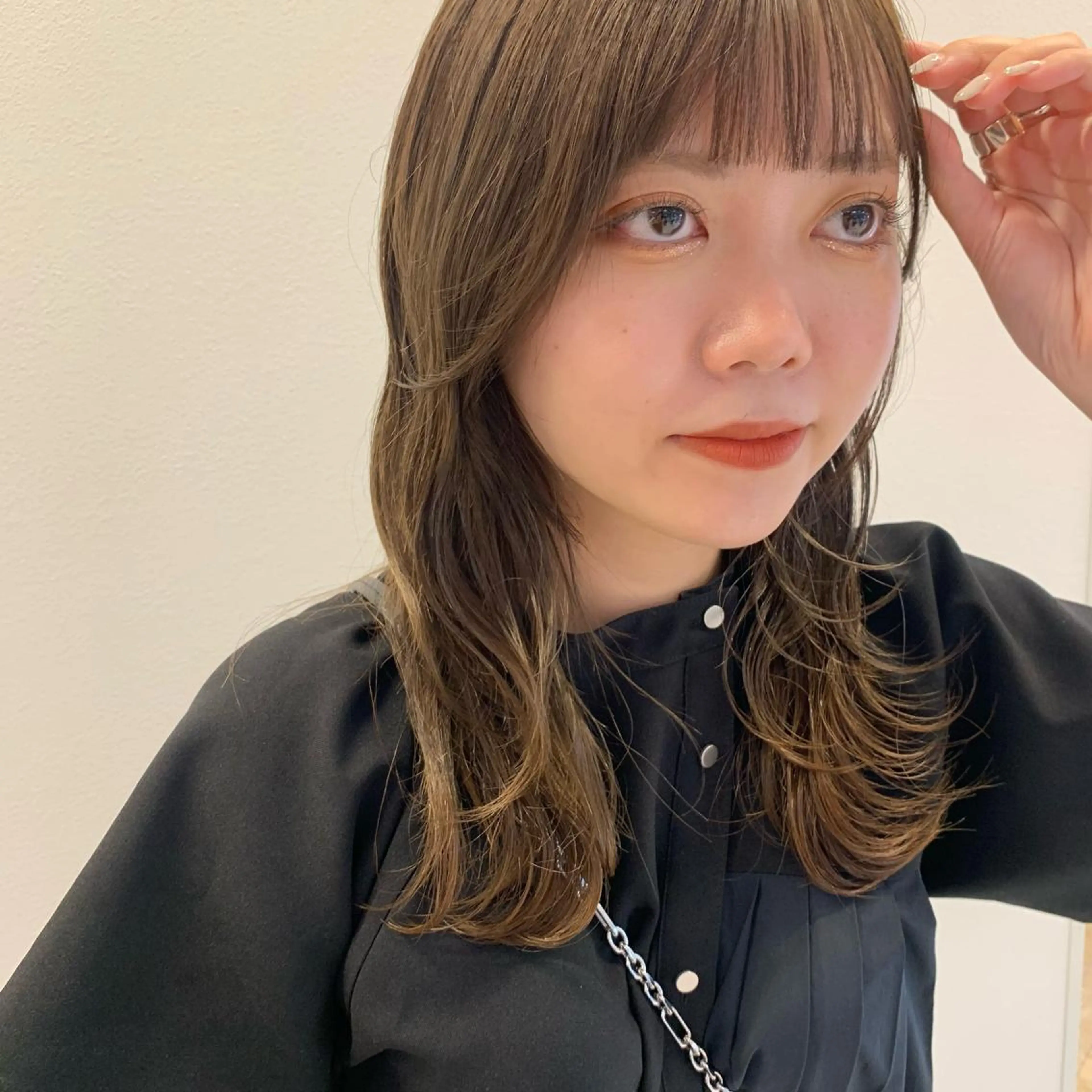 ロング カラー ヘアカラー 髪質改善/韓国/ ヘアセット/夏美のヘアスタイル