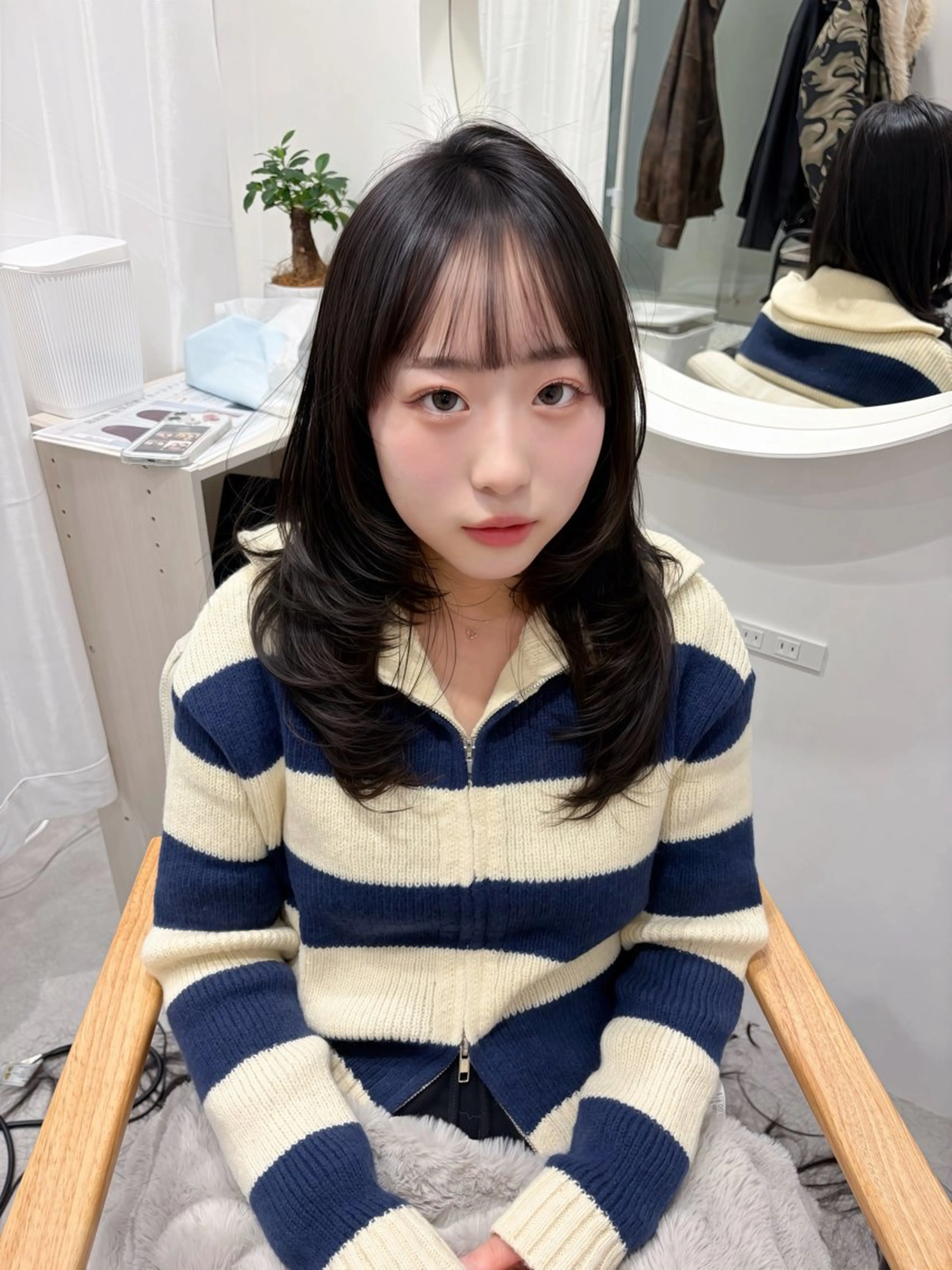 ロング 髪質改善 HALO hair salon【ヘイロー】所属・髪質改善/レイヤー/ ダブルカラー🍀るなのヘアスタイル