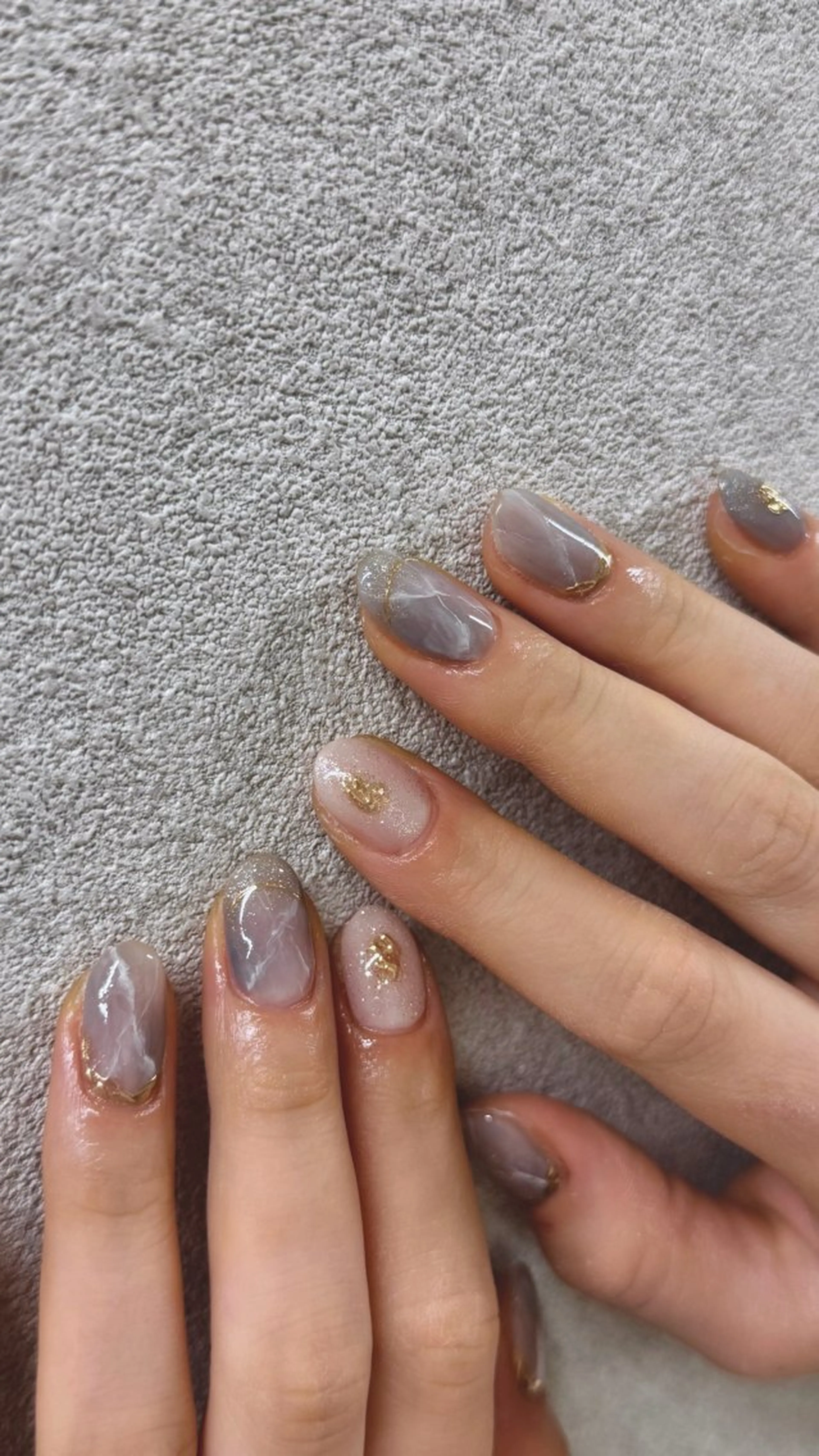 ネイル 大理石ネイル(マーブル) Ihoji Hotaruのネイルデザイン