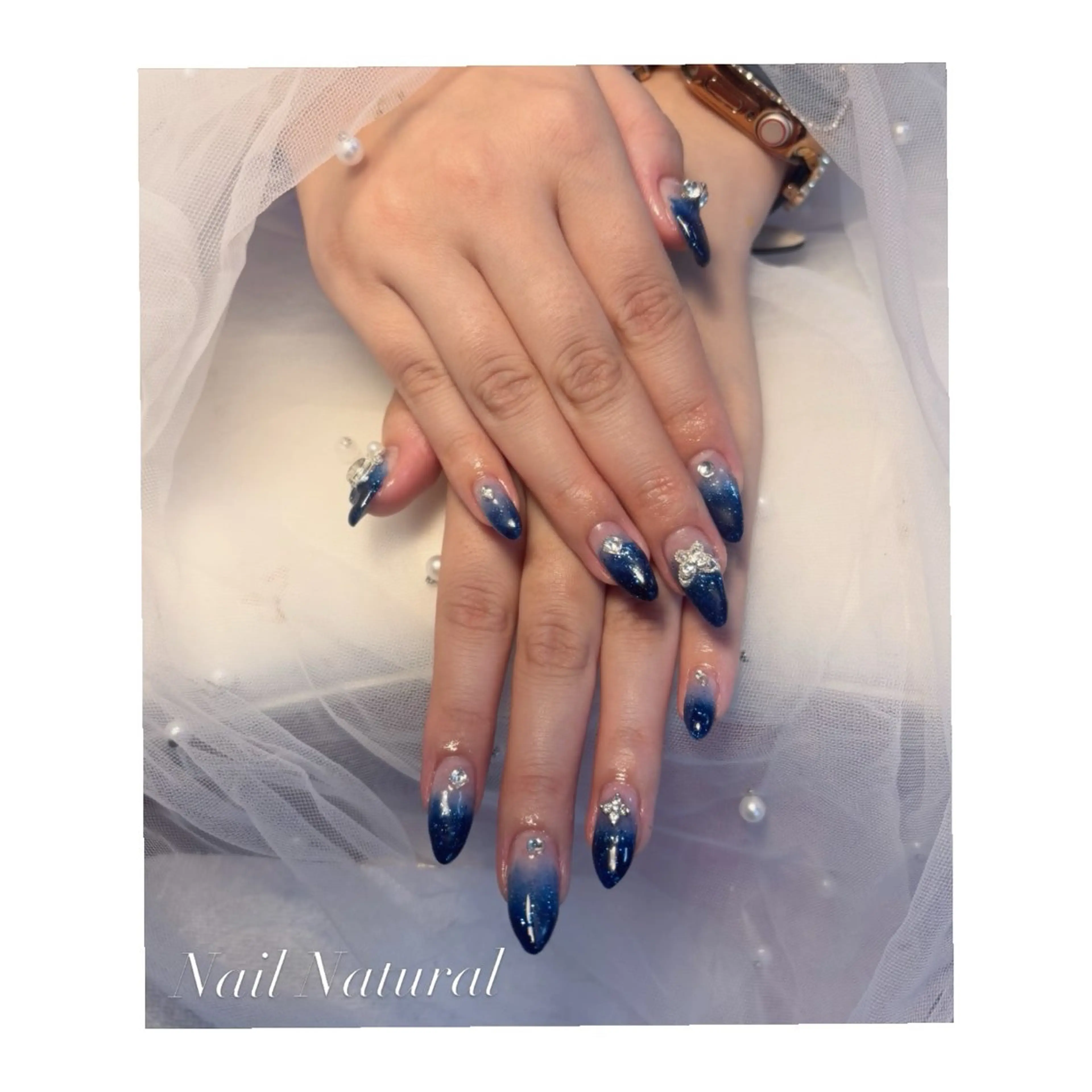 ネイル 持ち込み 春ネイル ハンドネイル Nail salon Natulalのネイルデザイン