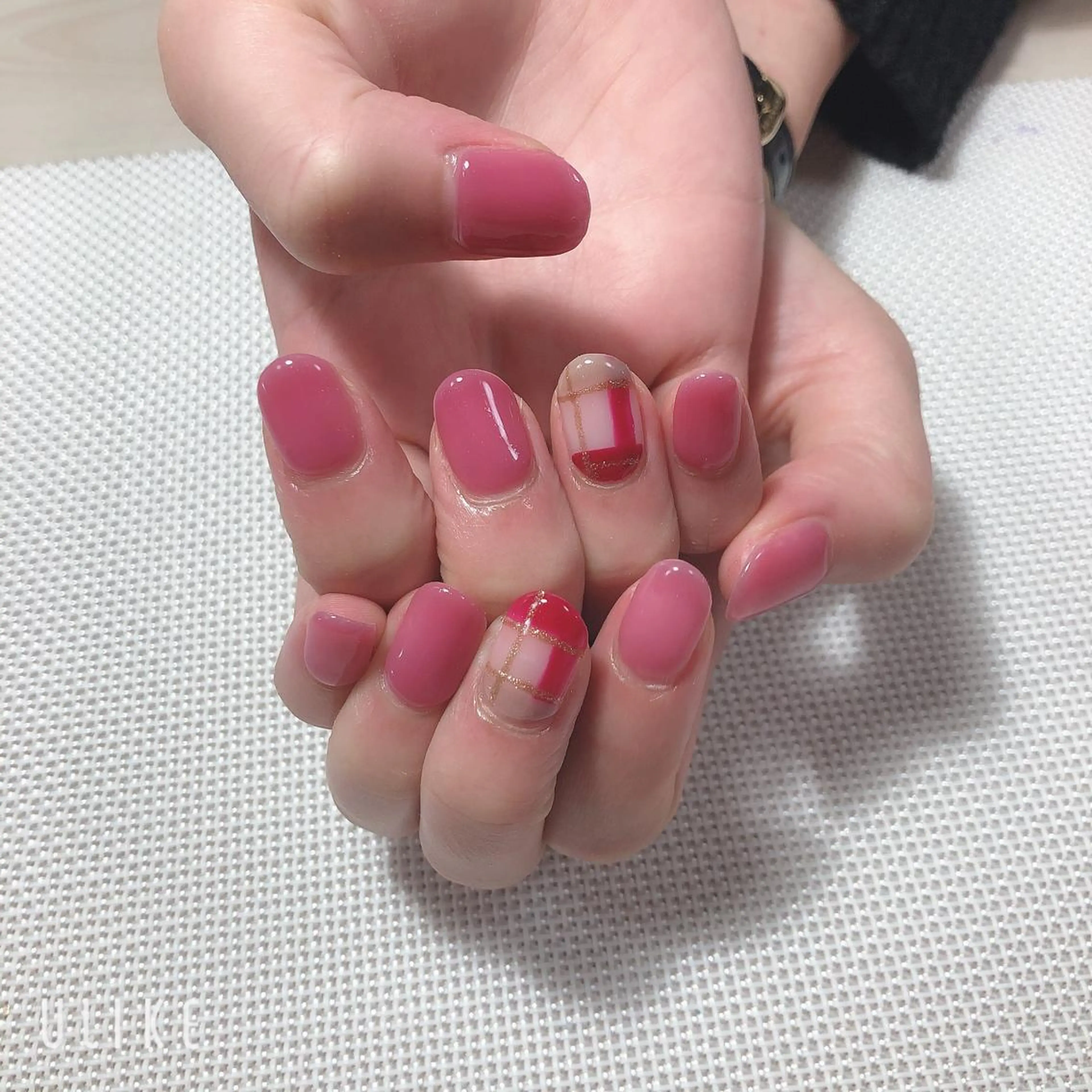 ネイル アートネイル ピンク ハンドネイル nails 🎀meのネイルデザイン