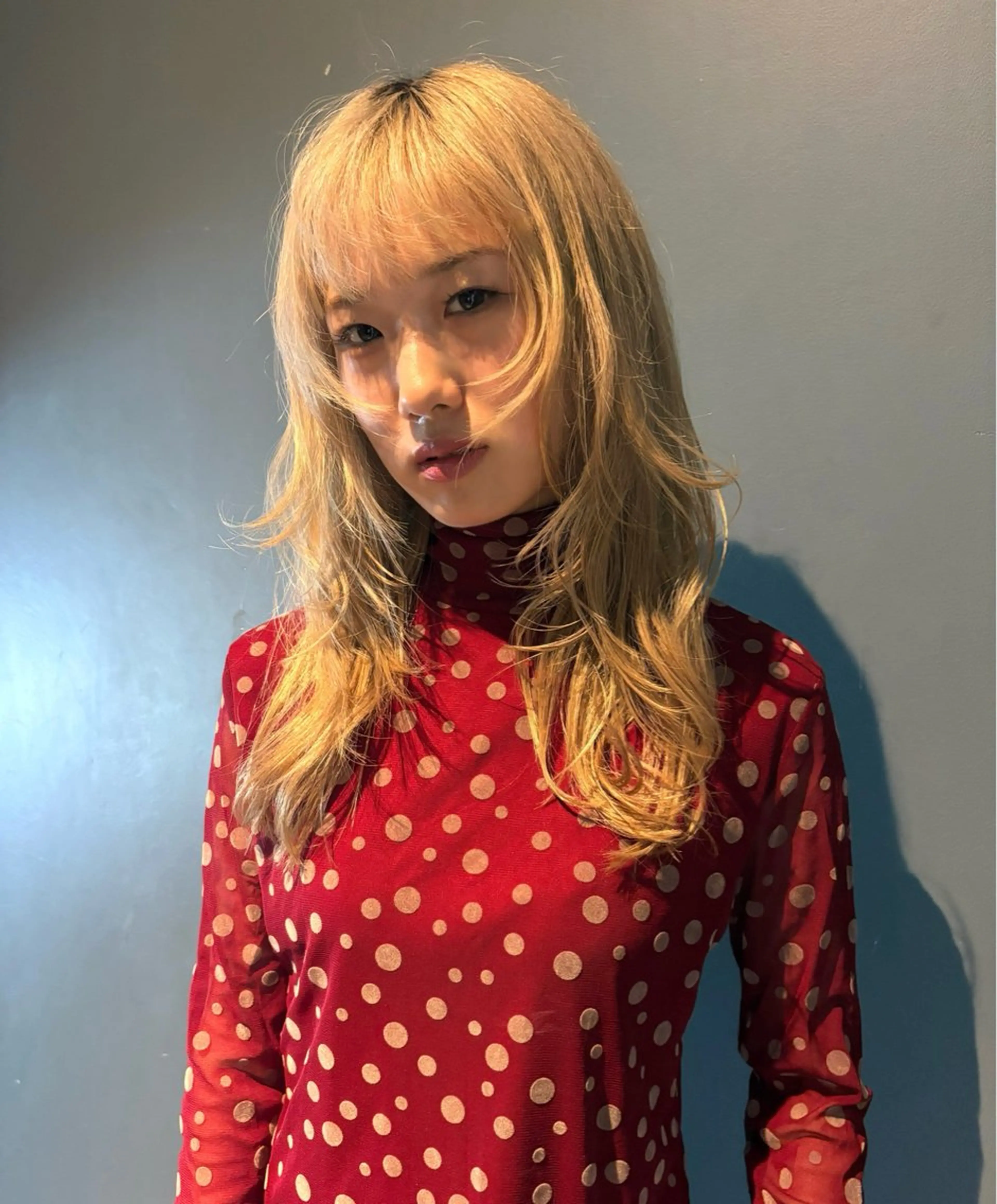 【ミニモからのリピート限定menu👗w color】モデル技術ご協力初回40%off🧦ダブルカラーのクーポンです🦨の写真