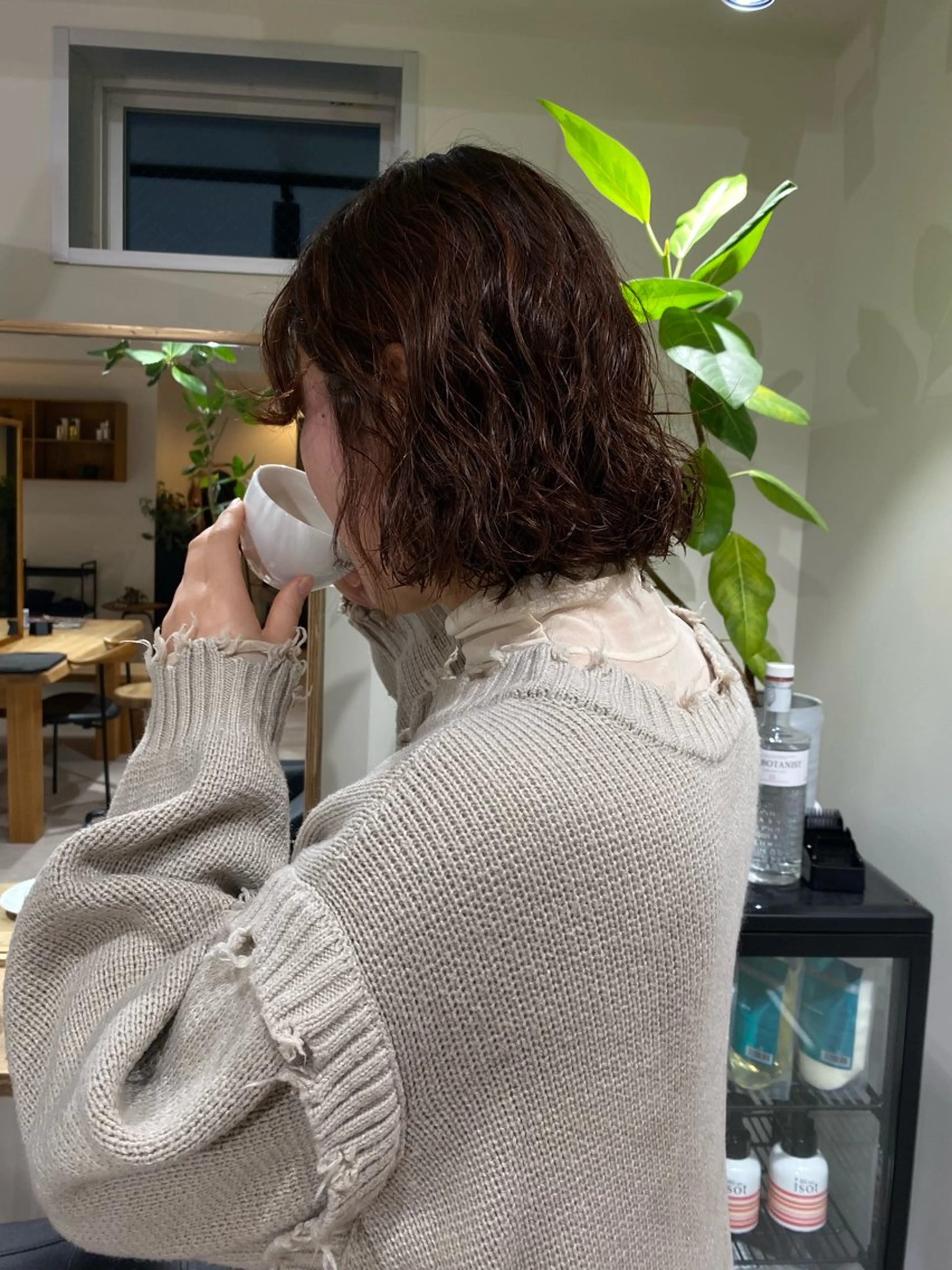 ミディアム パーマ カット パーマ iroha/ n.w.h🎀のヘアスタイル