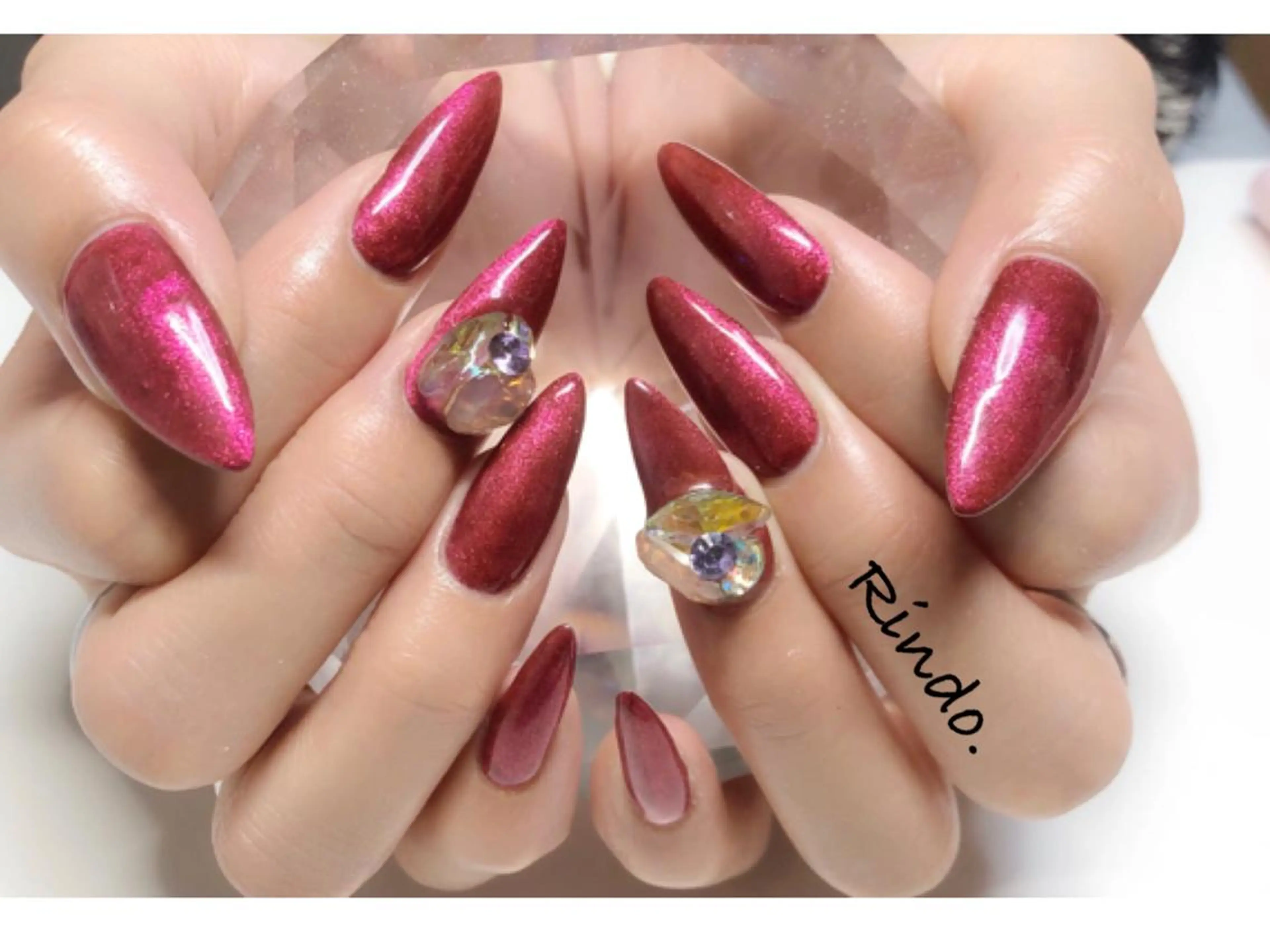 【当店オフ込み】1カラー❁カラーグラデーション❁ラメグラデーションの写真