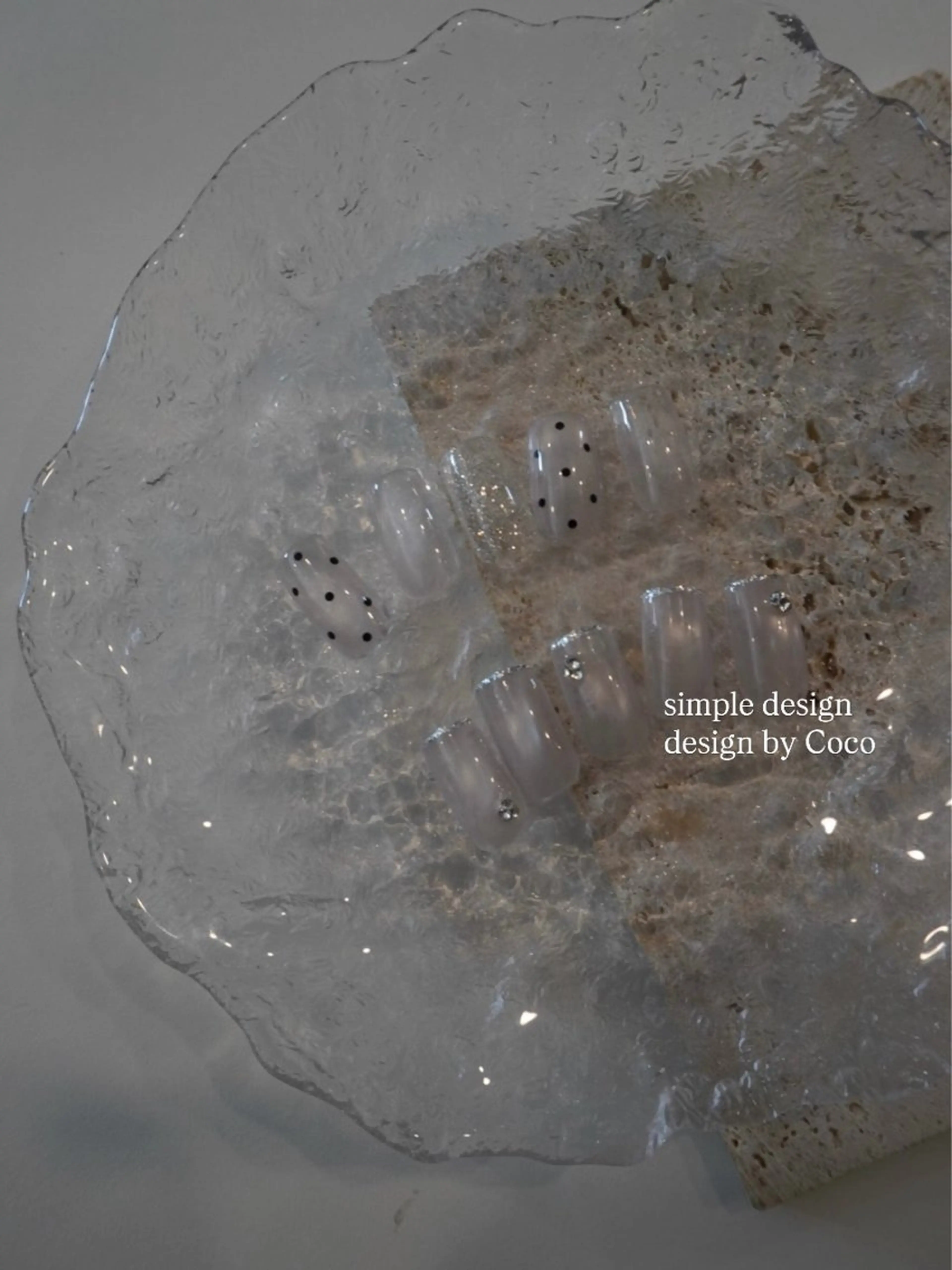 ネイル シンプルネイル atelier d Cocoのネイルデザイン