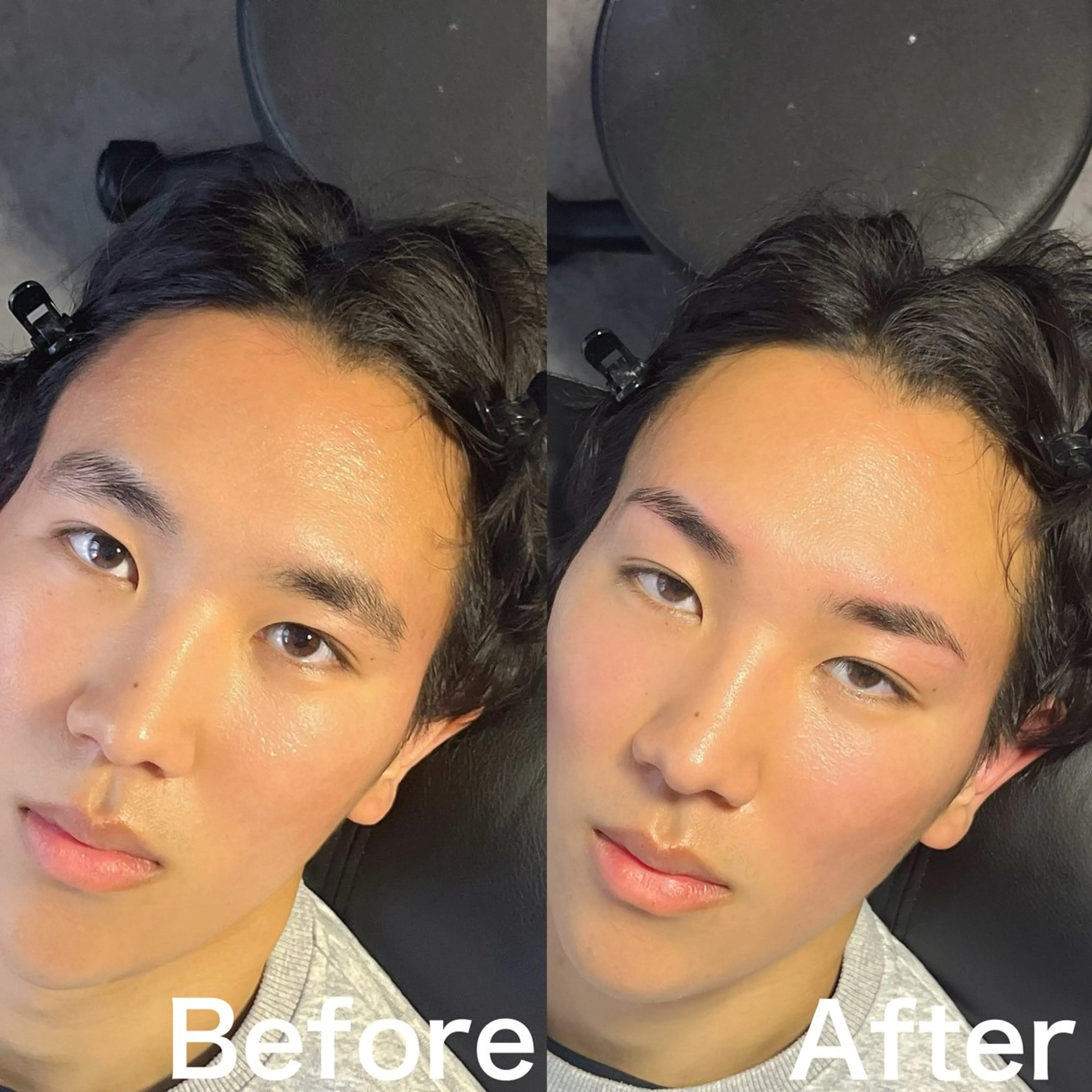 メンズ アイブロウ ワックス脱毛 眉カット その他(アイブロウ) 5日◯ Yusukeの眉毛・アイブロウイメージ