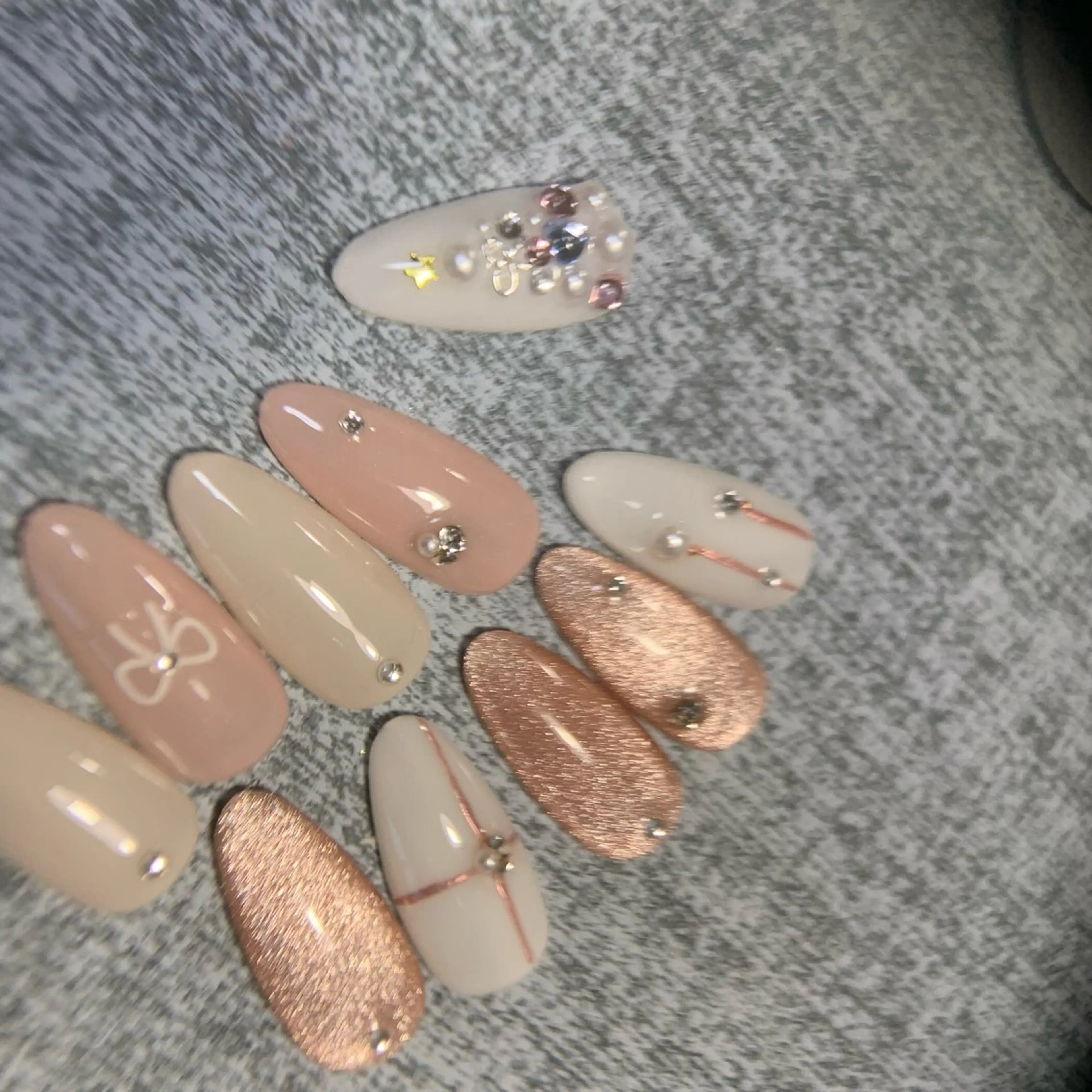 ネイル 冬ネイル クリスマス インフィニティ ネイルサロンのネイルデザイン