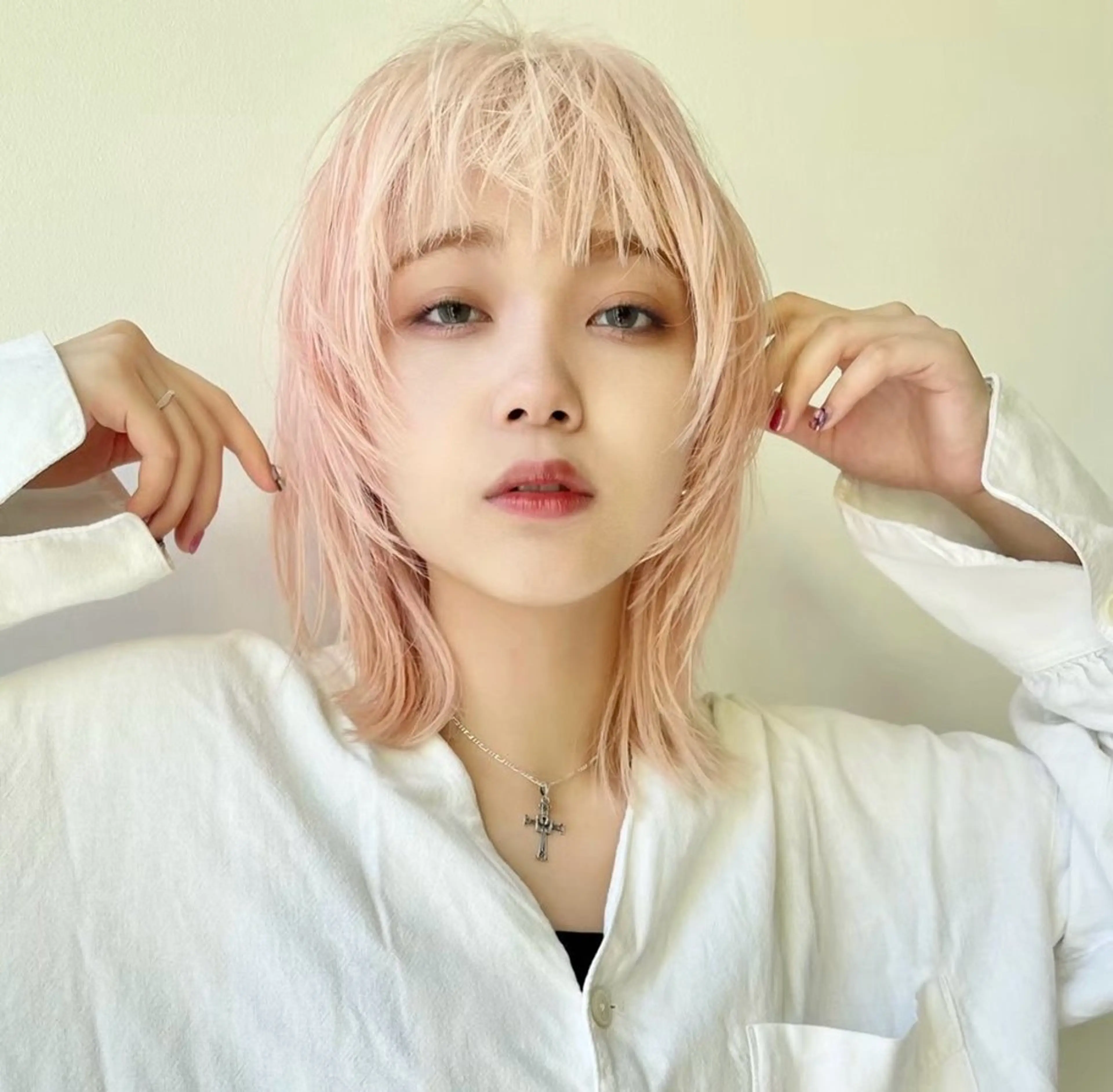 ミディアム カラー ヘアアレンジ 🍯傷ませないカラー 髪質改善🍯彪雅のヘアスタイル