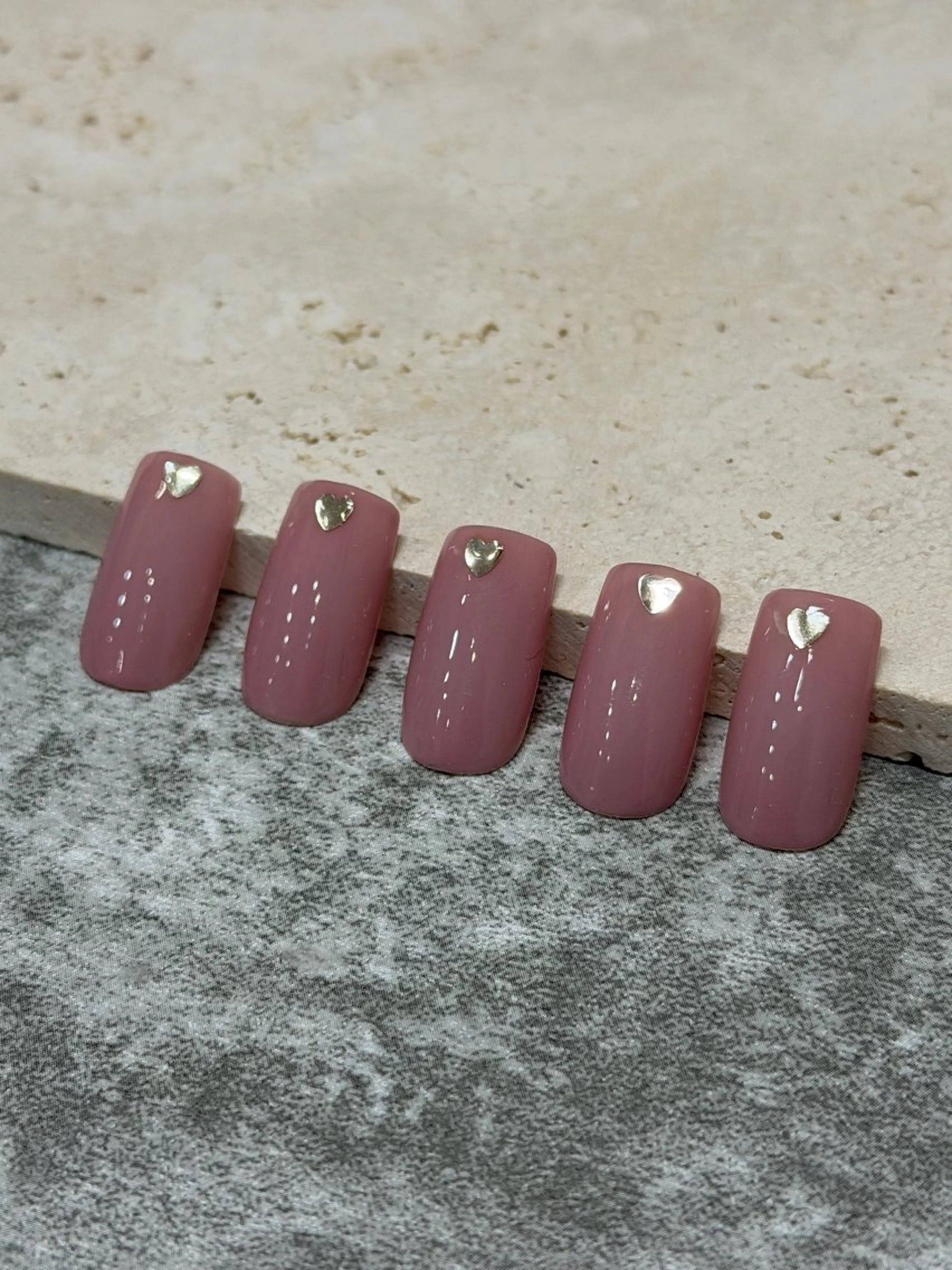 ネイル ハート ピンク 春ネイル ハンドネイル ハンドケア Nail Salon Souriant HARAJUKU所属・Souriant Hitomiのネイルデザイン