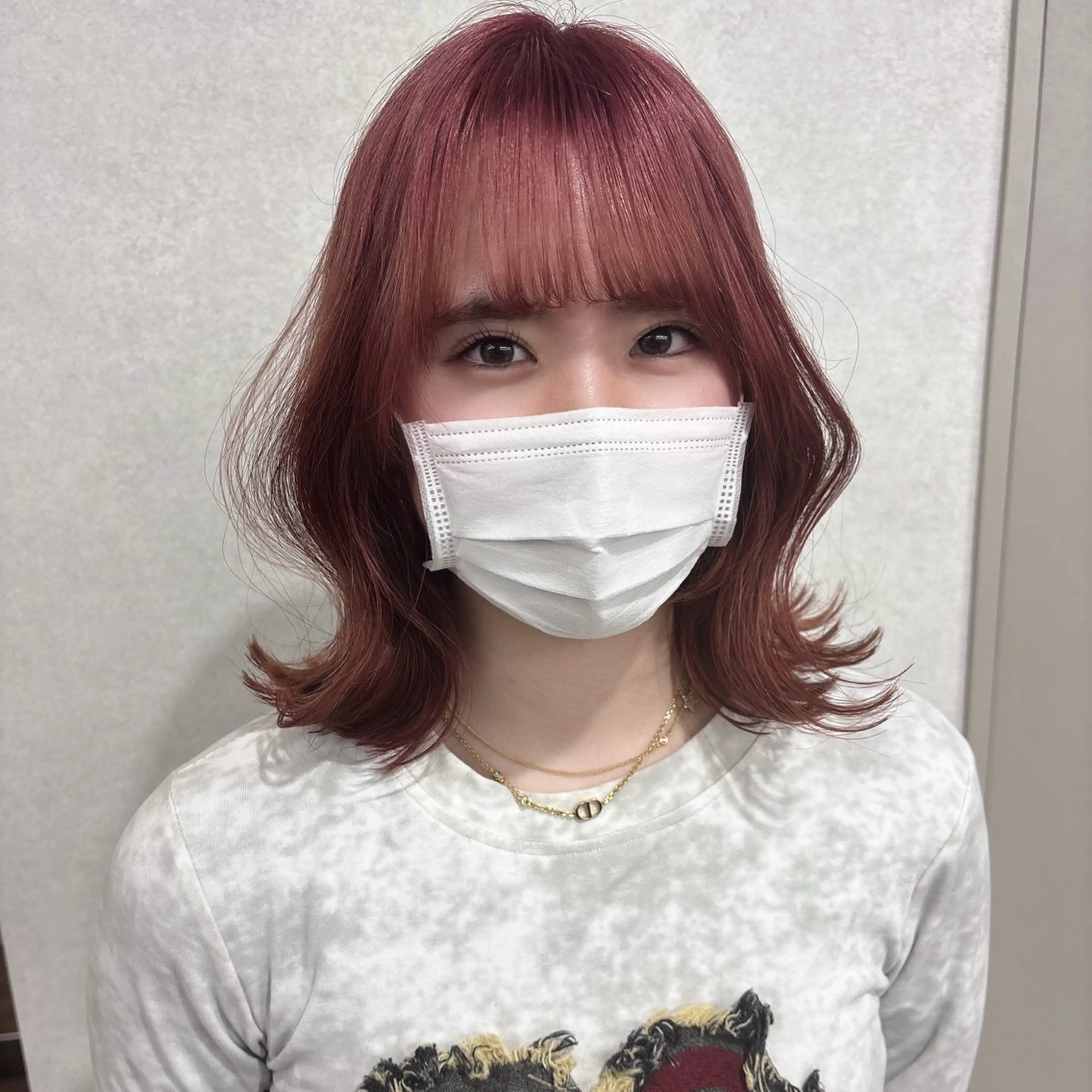 カラー ヘアカラー トリートメント うる艶カラー/ハイト ーン🎀hina🎀のヘアスタイル