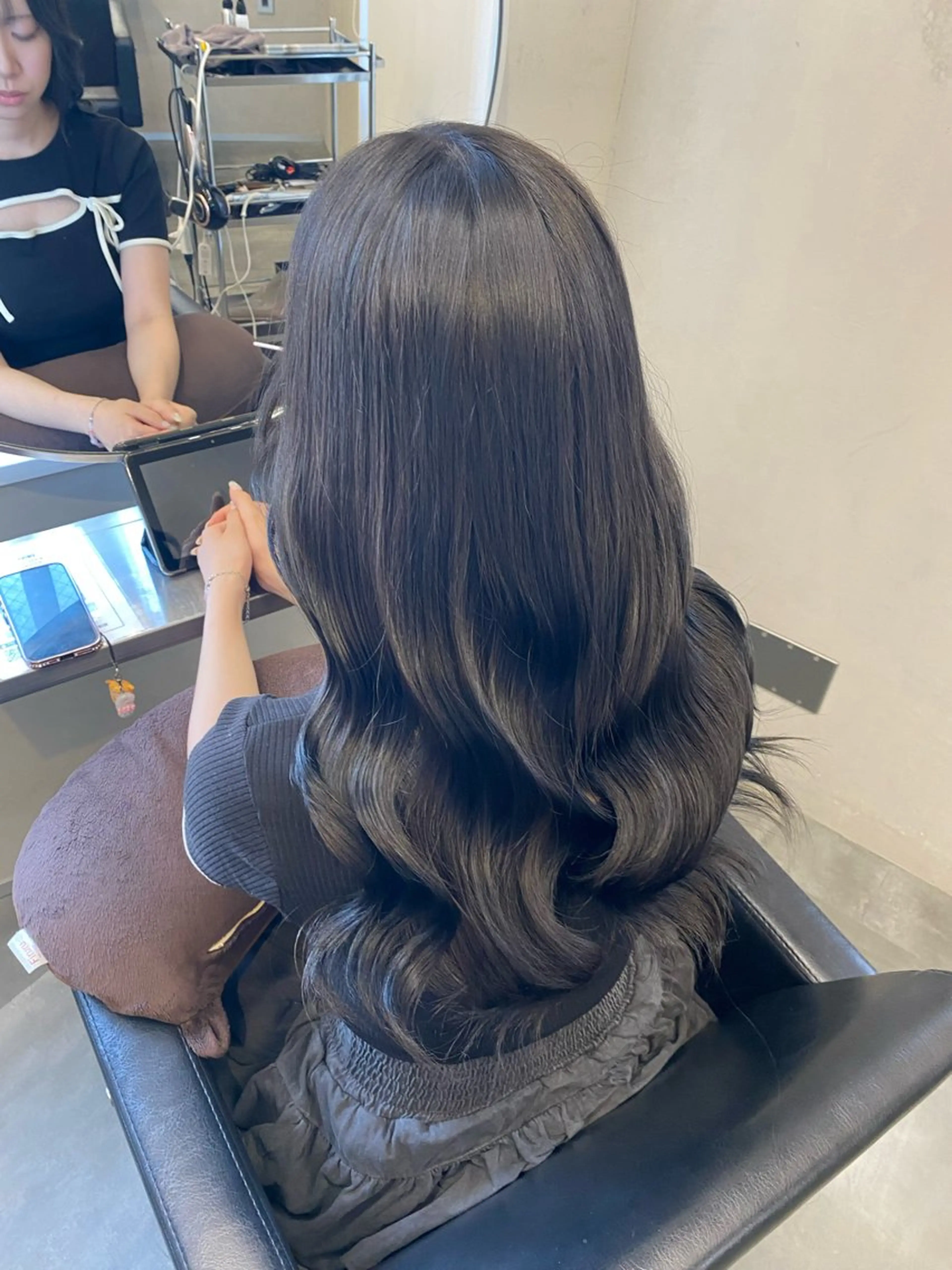 【透明感カラー】カラー（１回）+トリートメント+前髪顔周りカット🫧🌟✂️の写真