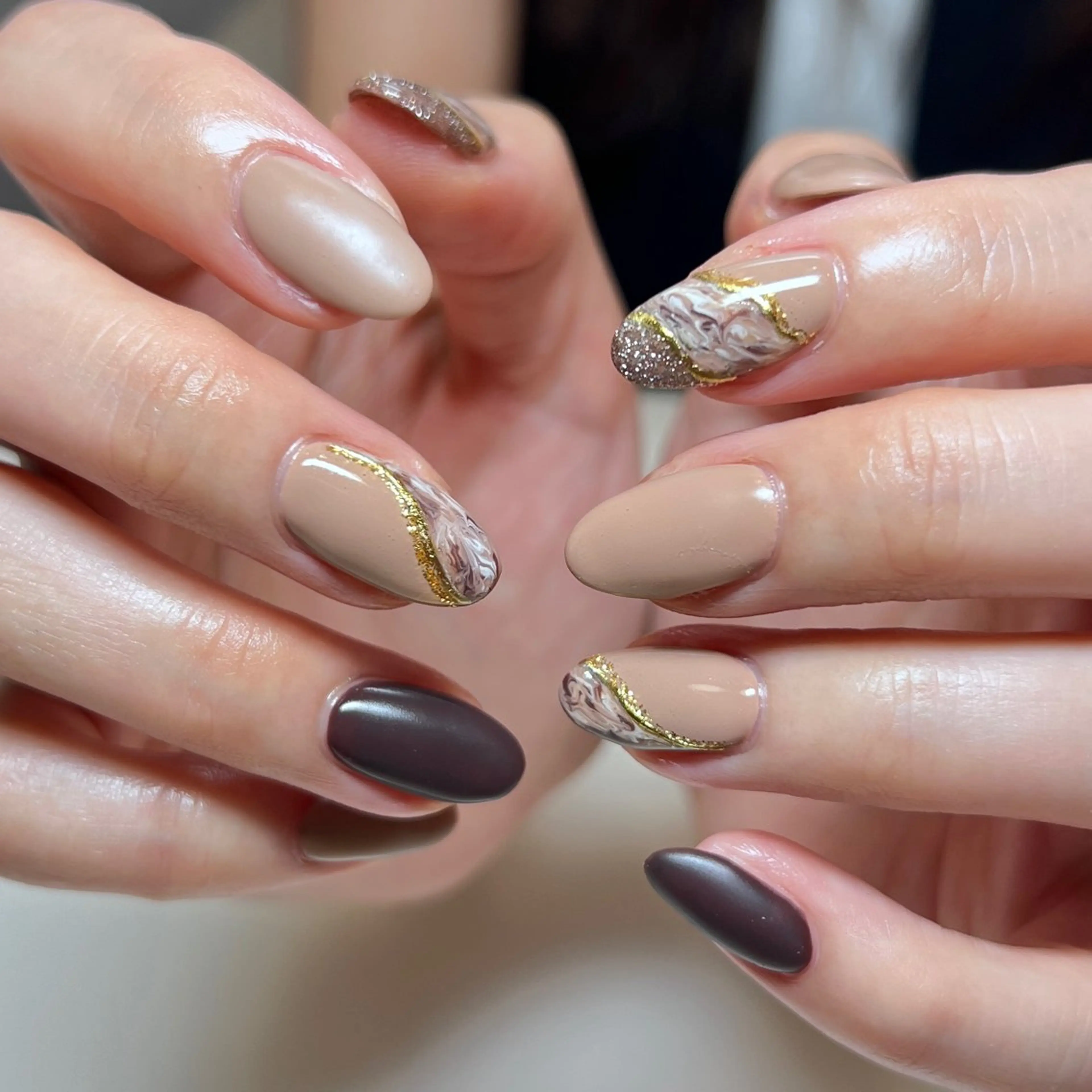 ネイル マットネイル ワンカラーネイル ハンドネイル REHTOF |朝7時Open☀️のネイルデザイン