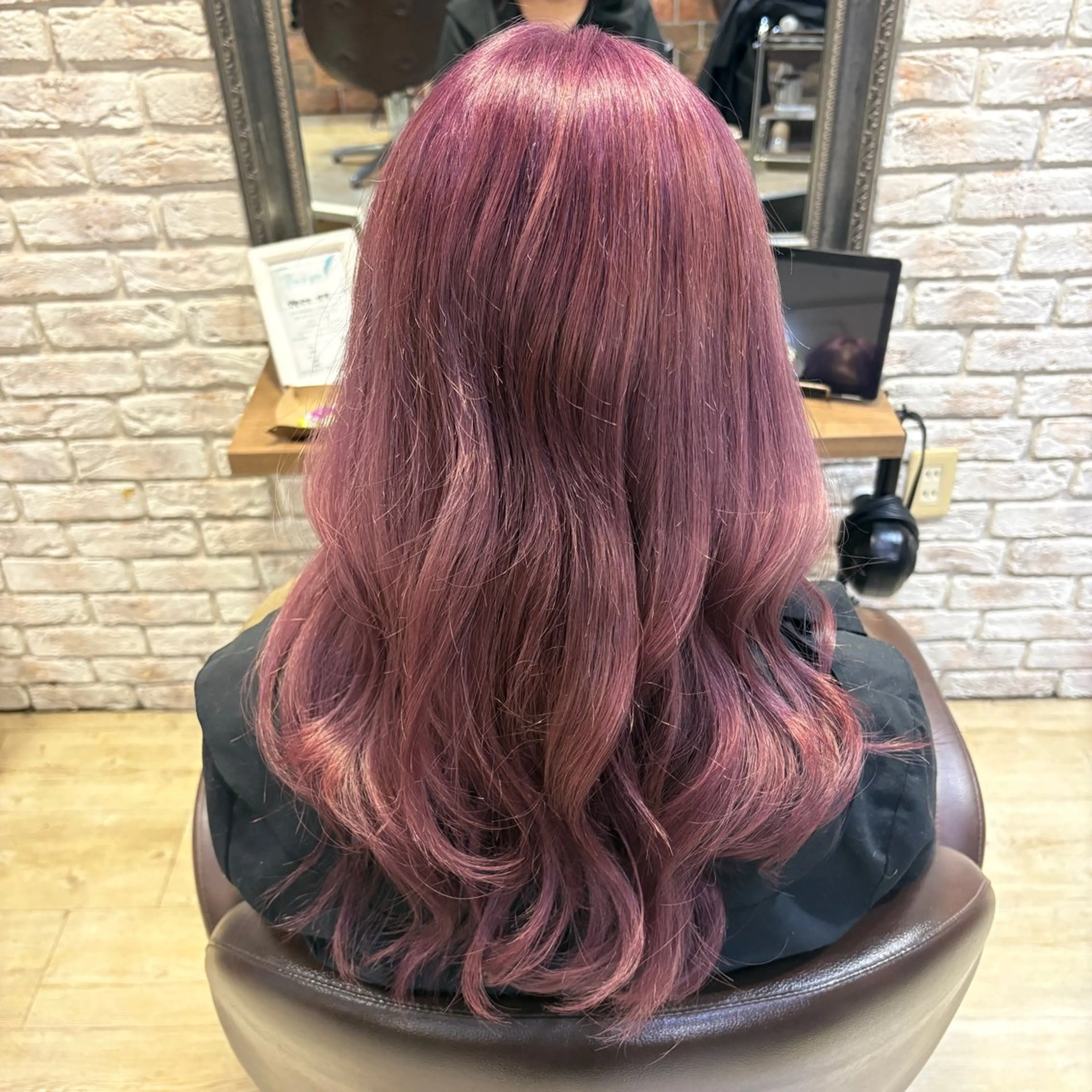 ロング カラー 髪質改善/縮毛矯正 💜COCORO💜のヘアスタイル