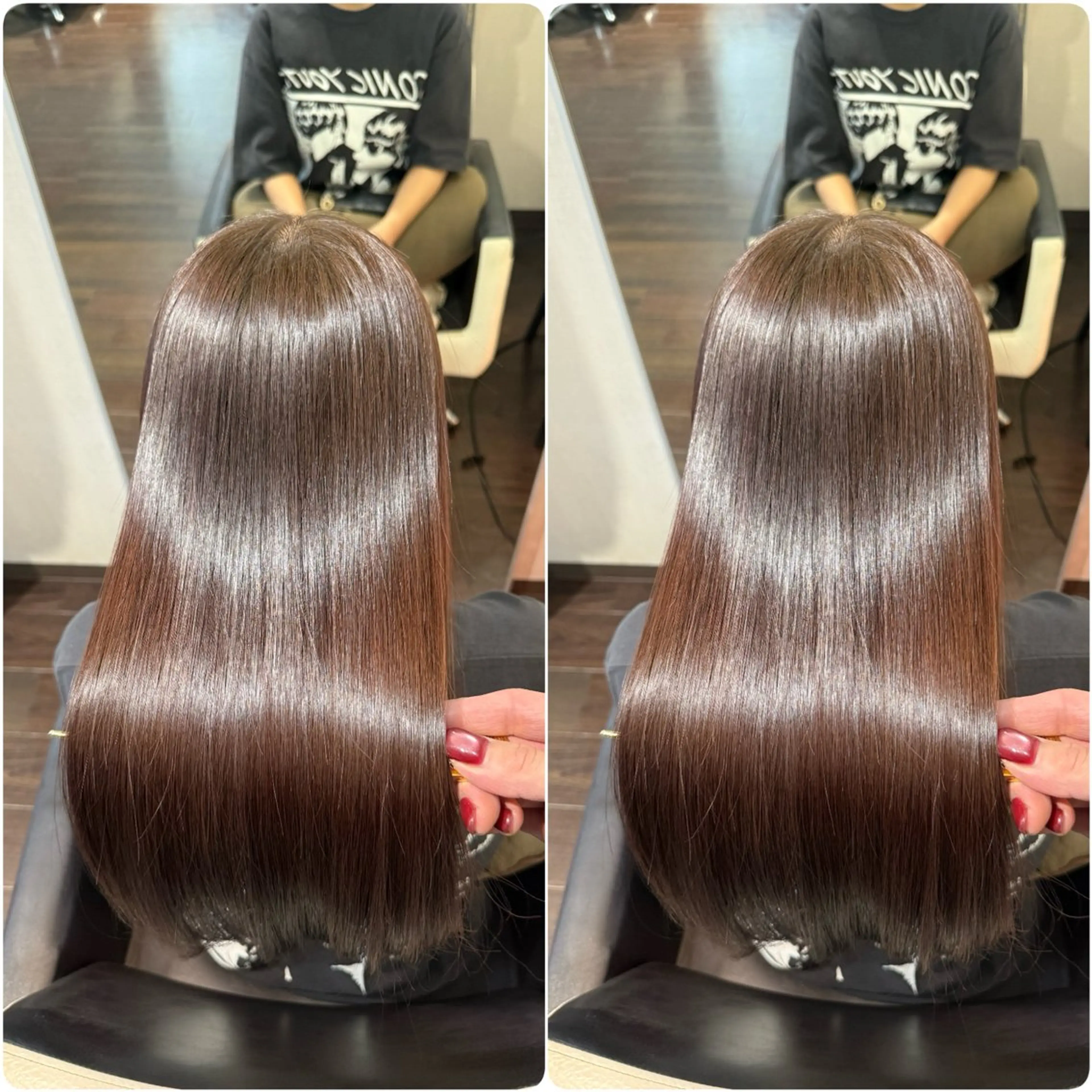 ロング カラー カット ヘアカラー トリートメント ヘッドスパ 🌹ULTOWA🌹 髪質改善/縮毛/店長のヘアスタイル