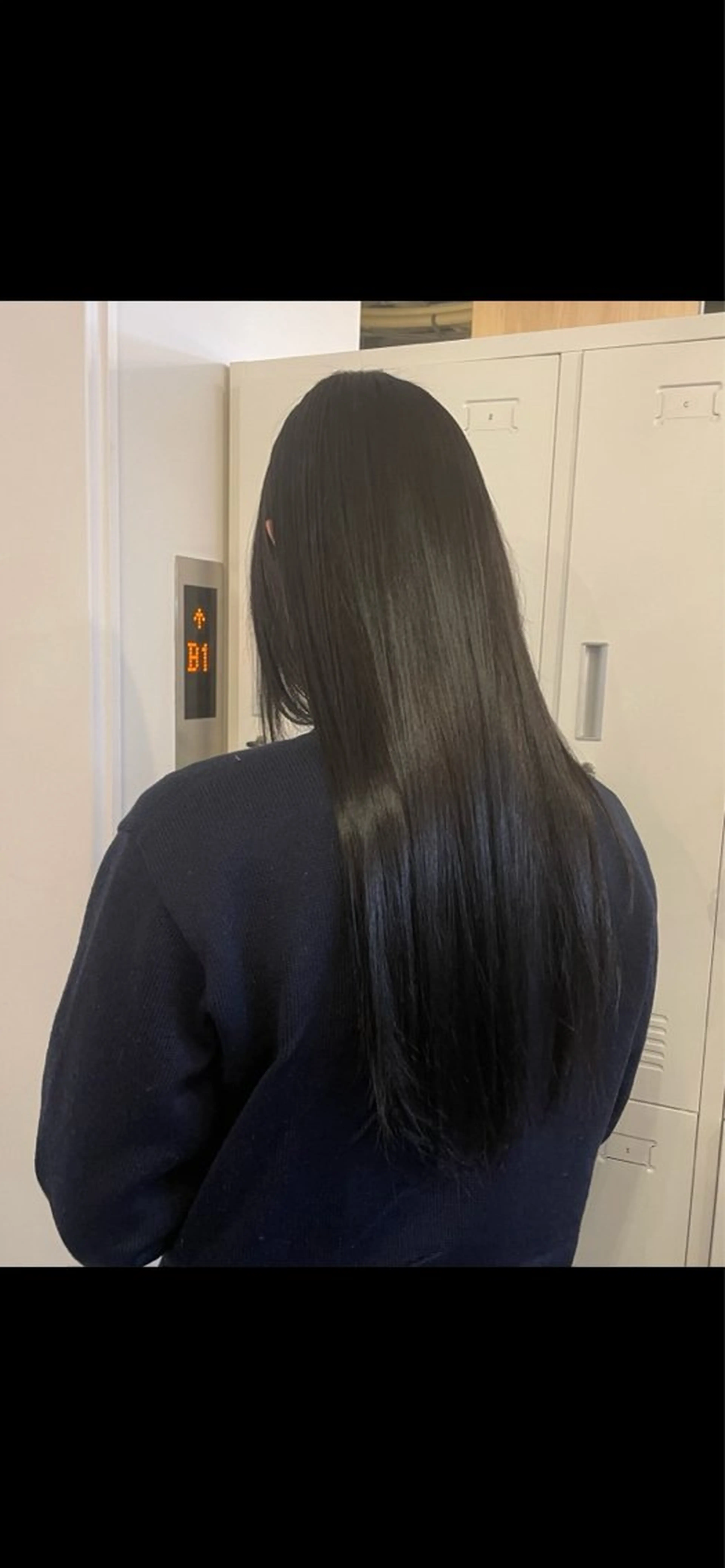 ロング くせ毛 縮毛矯正 TOMIKUDA RIOのヘアスタイル