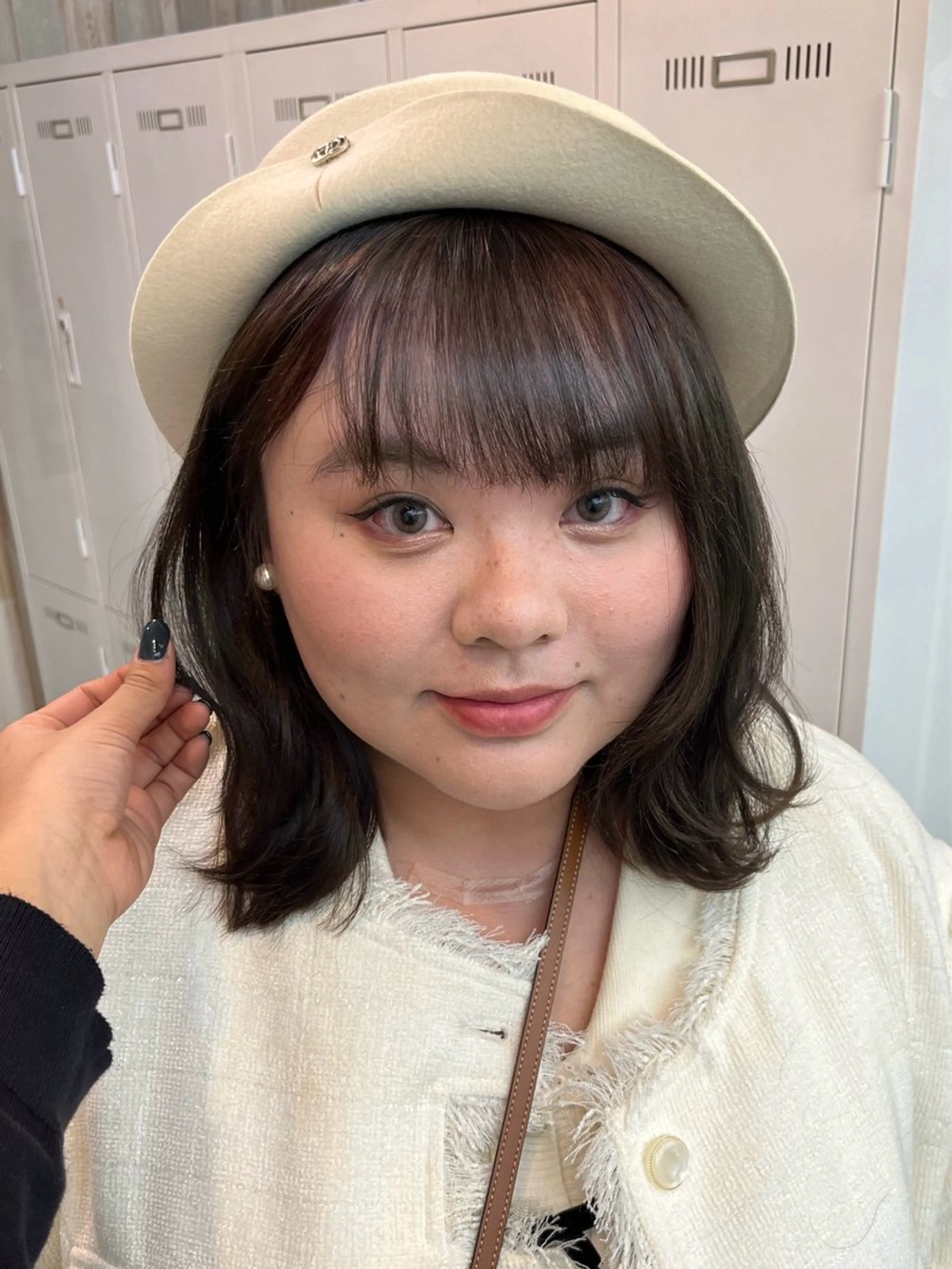 ミディアム カット ヘアカラー トリートメント 🦋レイヤー職人 猪瀬玲奈🦋のヘアスタイル