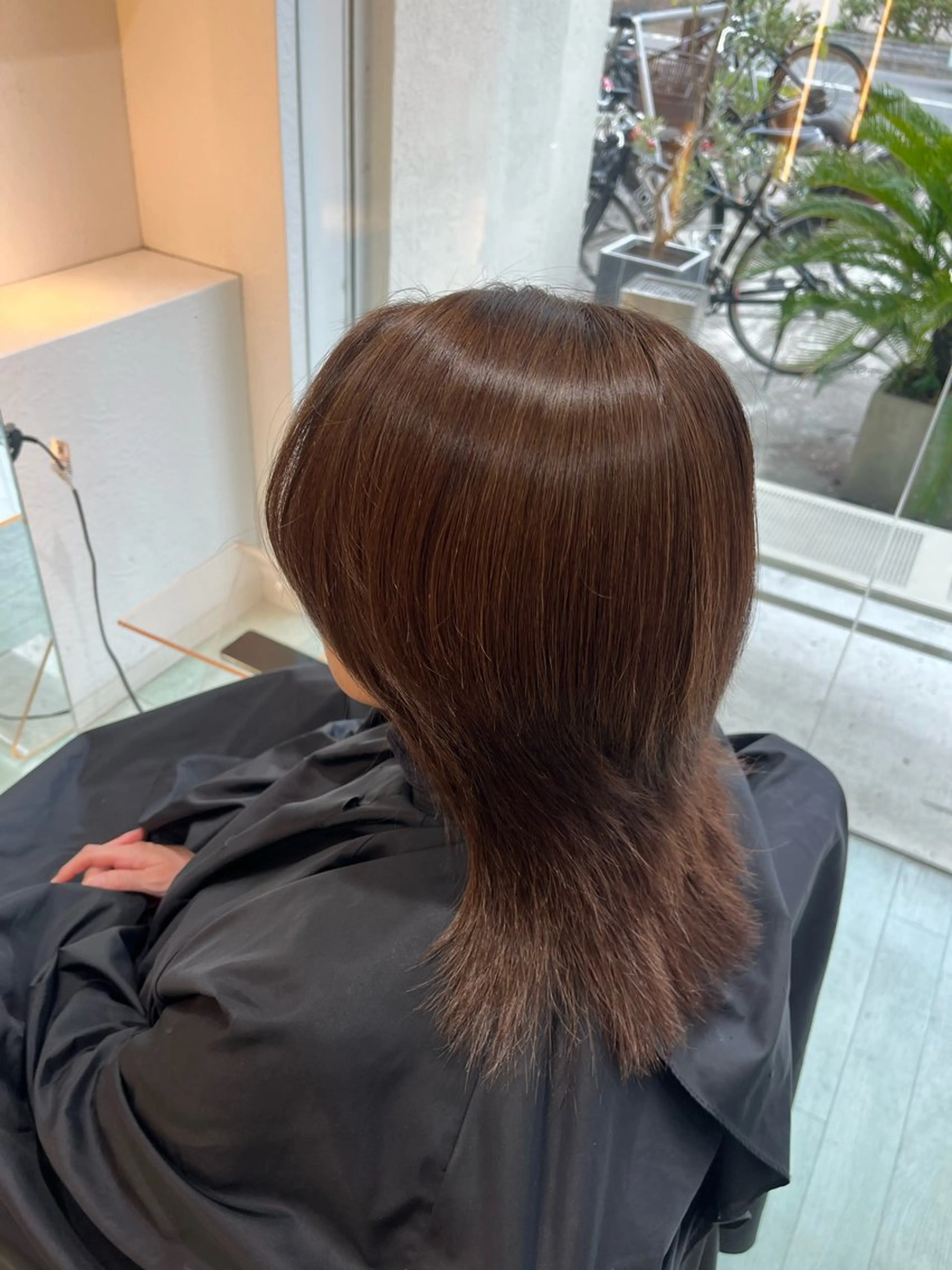 ミディアム カラー ヘアカラー [TIDEHAIR] MIYUのヘアスタイル